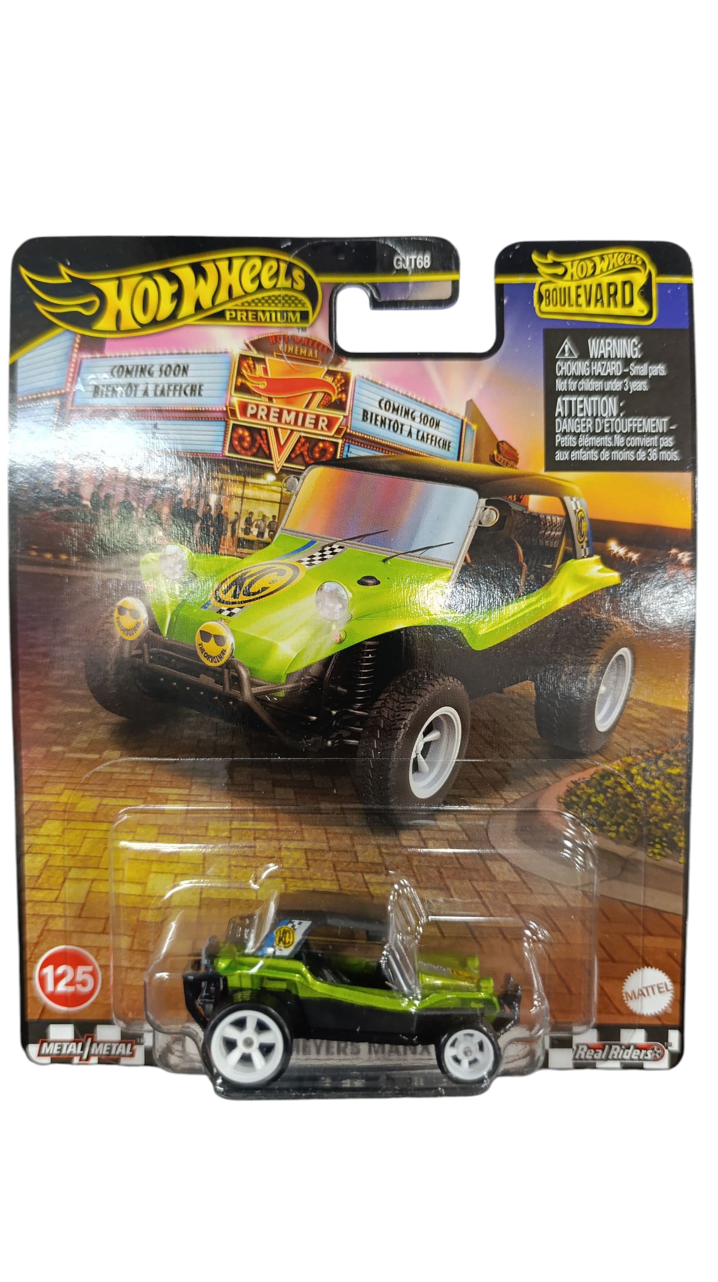 HOT WHEELS PREMIUM BOULEVARD MEYERS MANX JBL22