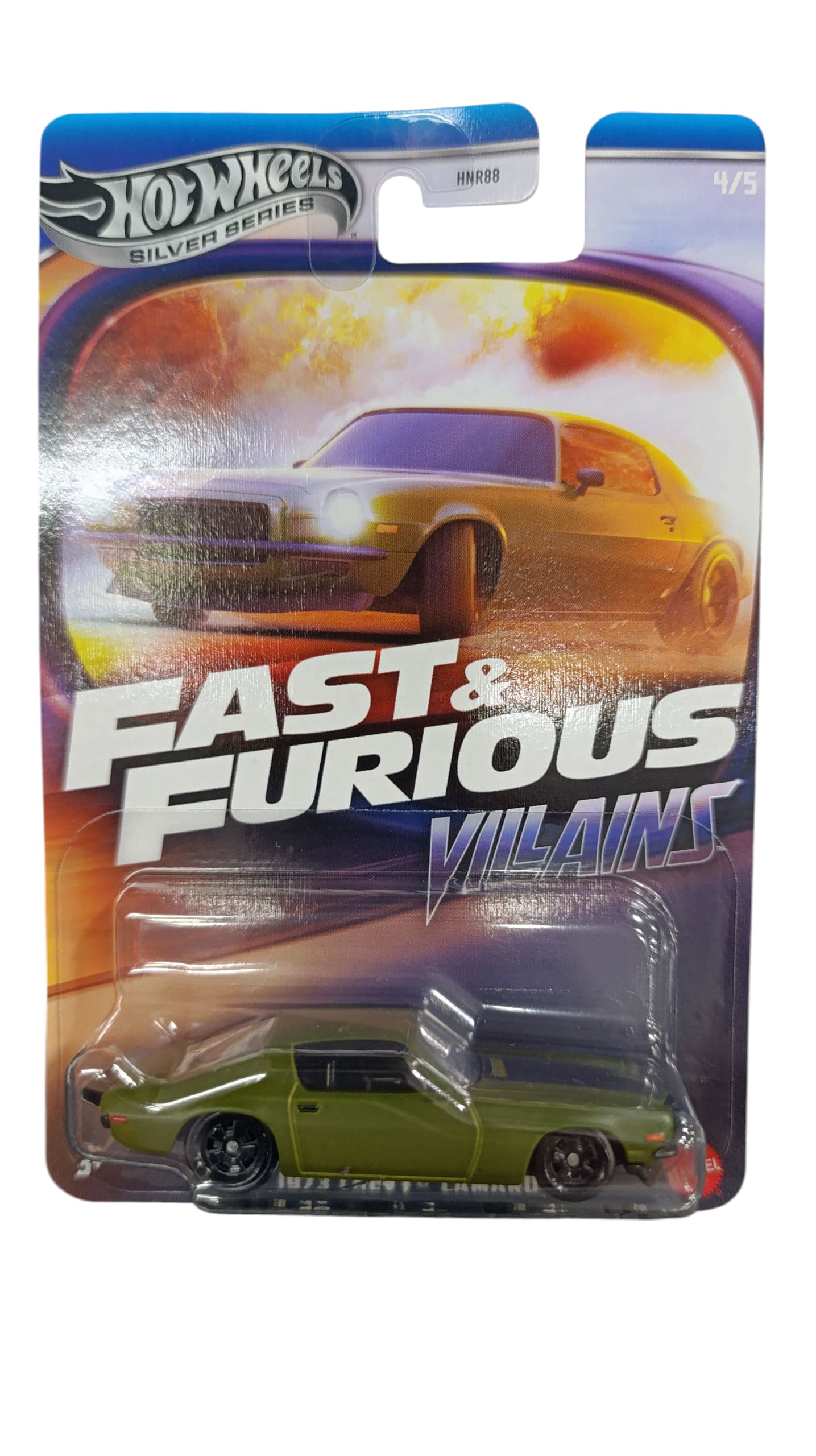 Hot Wheels FAST&FURIOUS VILLAINS 1973 CHEVY CAMARO JBY37