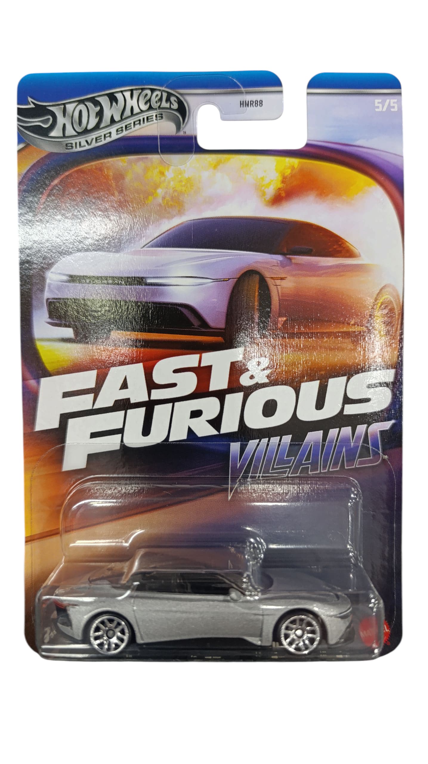 Hot Wheels FAST&FURIOUS VILLAINS 2022 DELOREAN ALPHA5 JBY38
