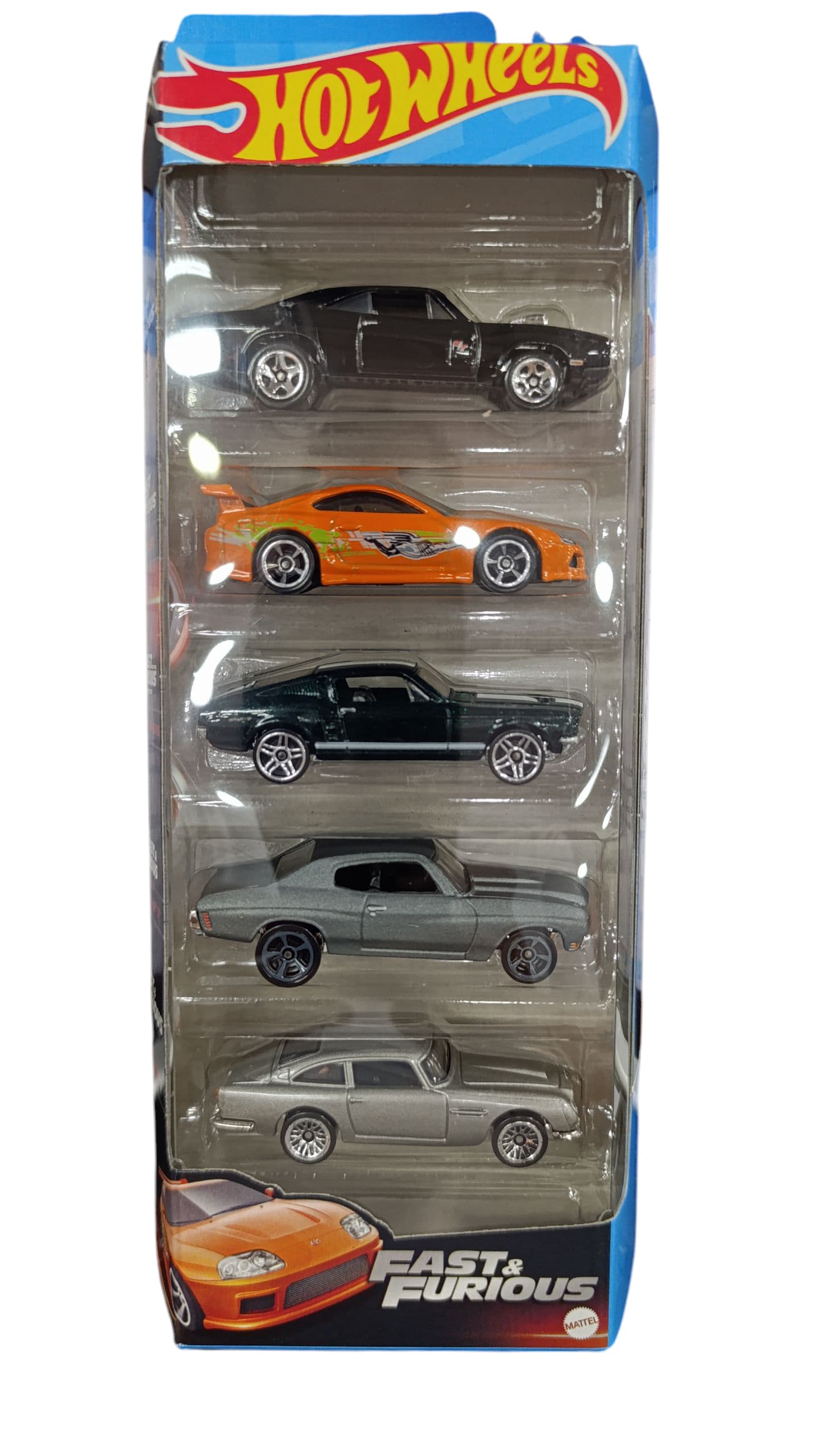 pack 5 HOT WHEELS FAST&FURIOUS HLY70