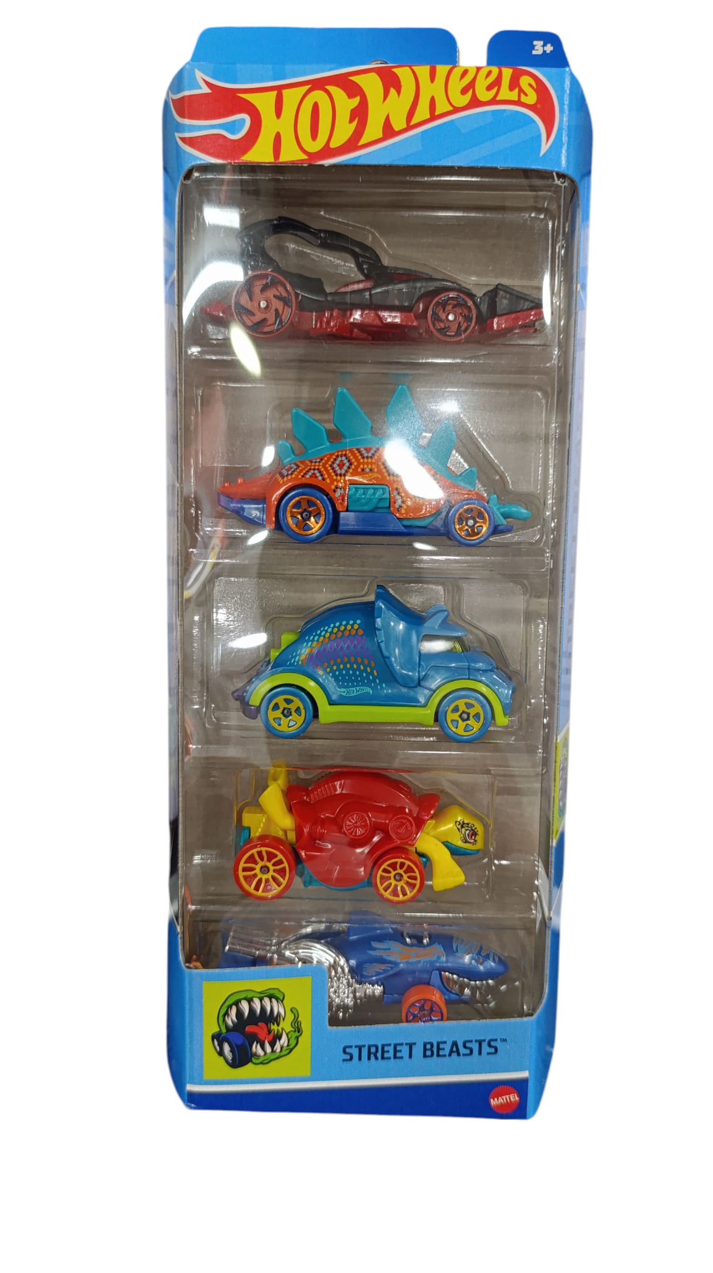 pack 5 HOT WHEELS STREET BEASTS HLY77