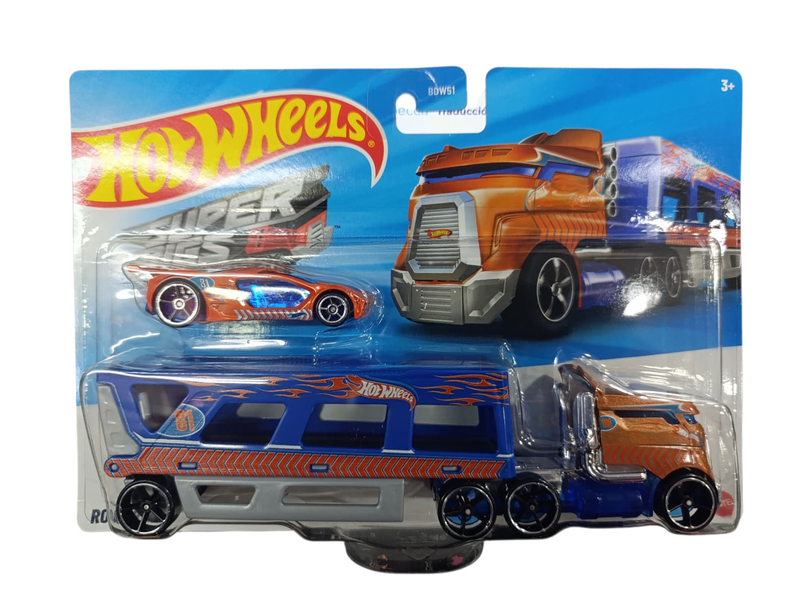 HOT WHEELS SUPER RIGS ROAD RALLY BDW58