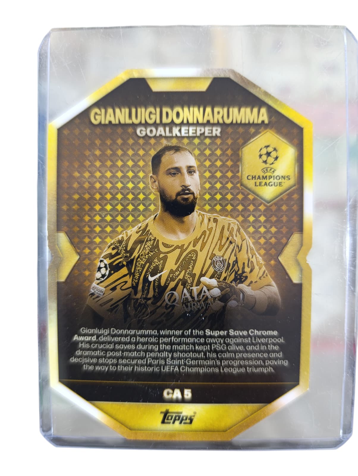 MATCH ATTAX SEASON 2025/26 GIANLUIGI DONNARUMMA