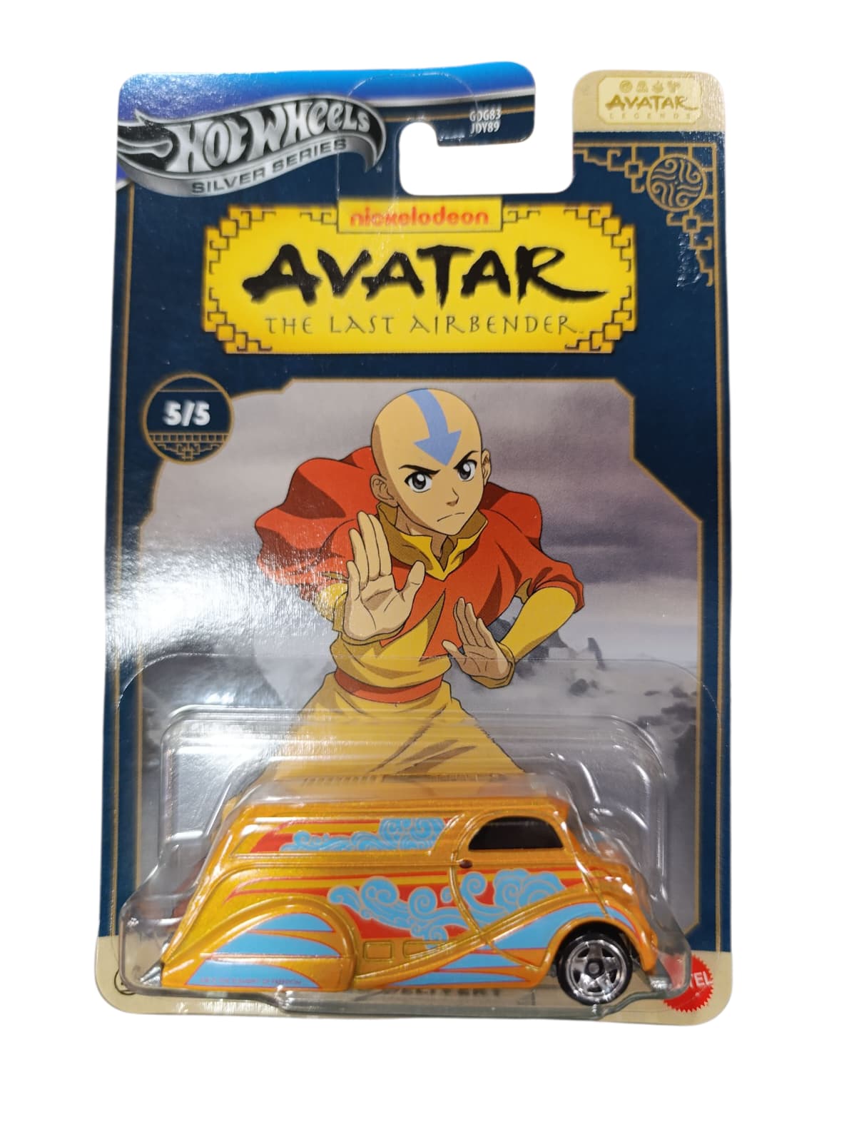 HOTWHEELS SILVER SERIES AVATAR THE LAST AIRBENDER DECO DELIVERY JCB90