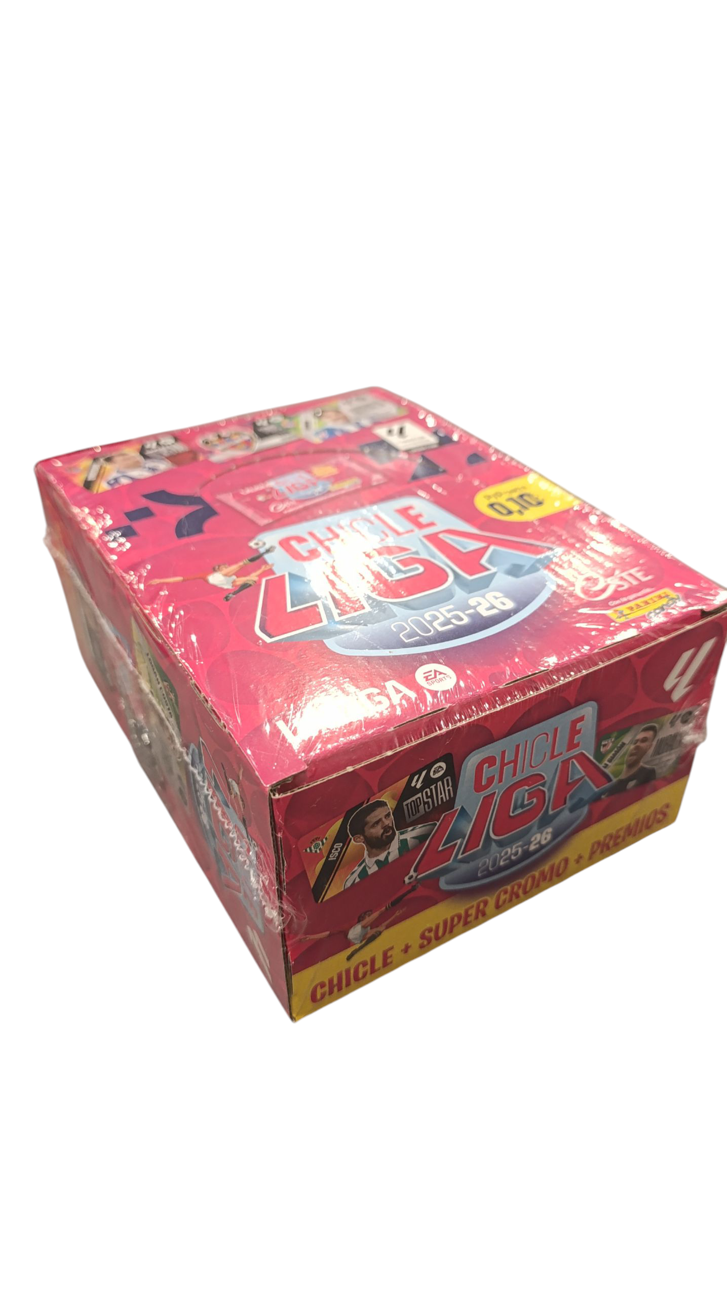 CAJA 150 UNIDADES CHICLES LALIGA 2025-2026 DE PANINI