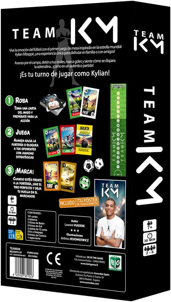 Big in Game Team KM ¡Es tu Turno de Jugar como Kylian! en español