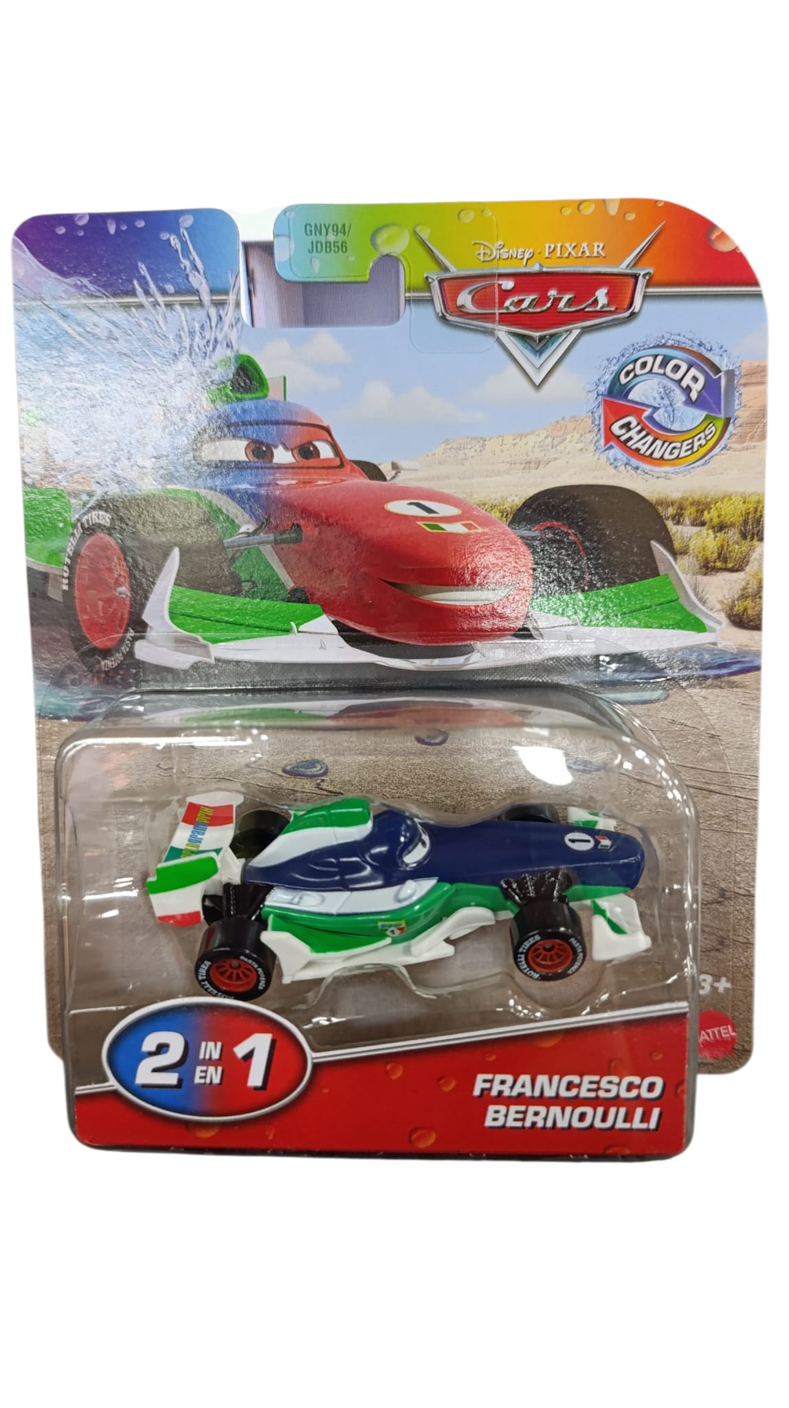 DISNEY CARS COLOR CHANGERS ASST GNY94/JDB56 FRANCESCO JKP73