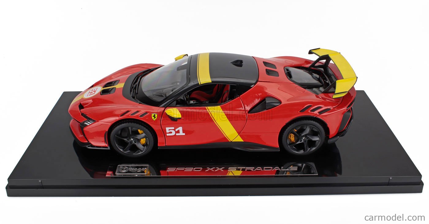 BURAGO 1/18 FERRARI SF90 XX STRADALE LIMITED EDITION