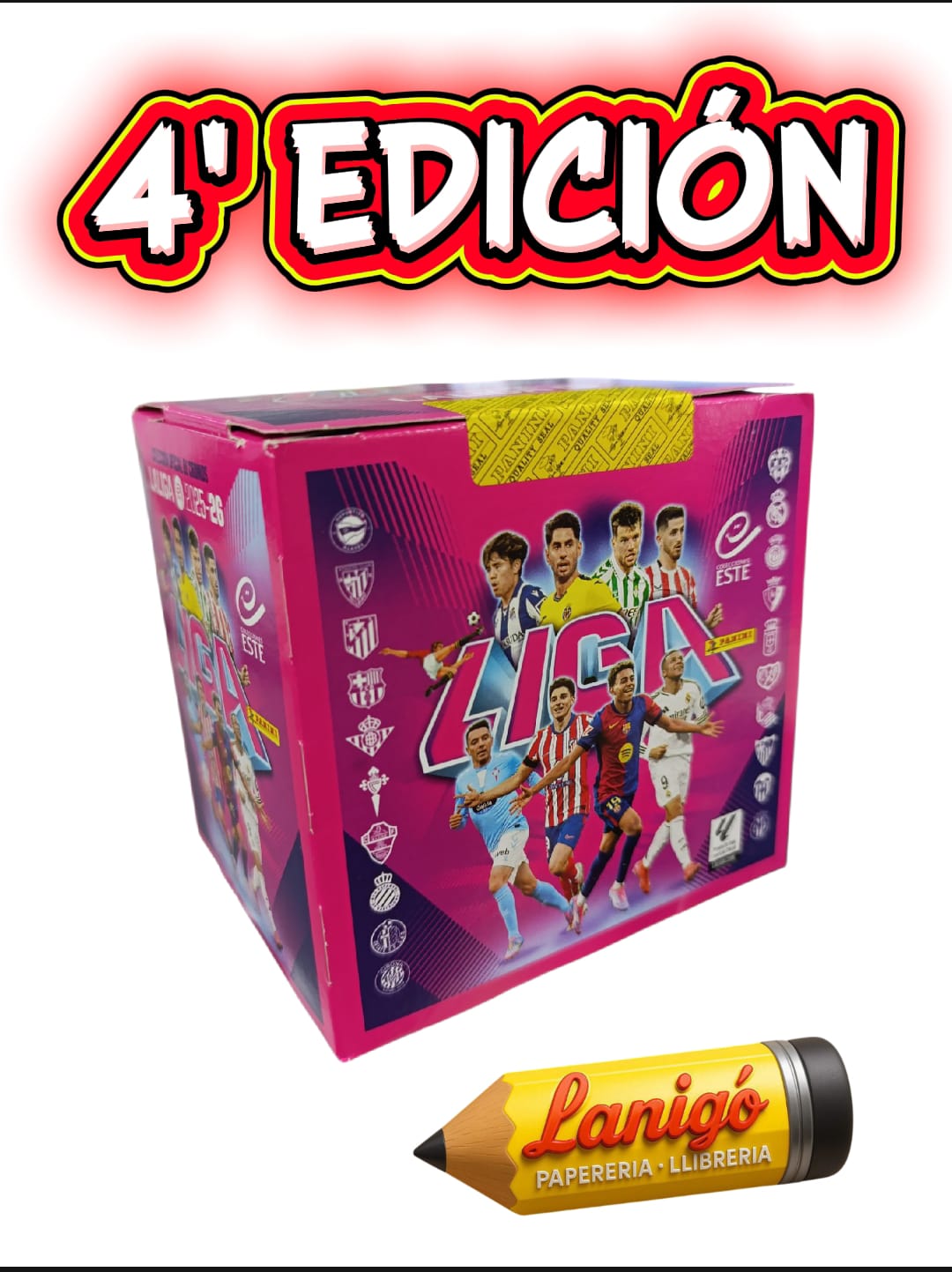 4ª EDICIÓN LIGA ESTE 2025-2026 DE PANINI