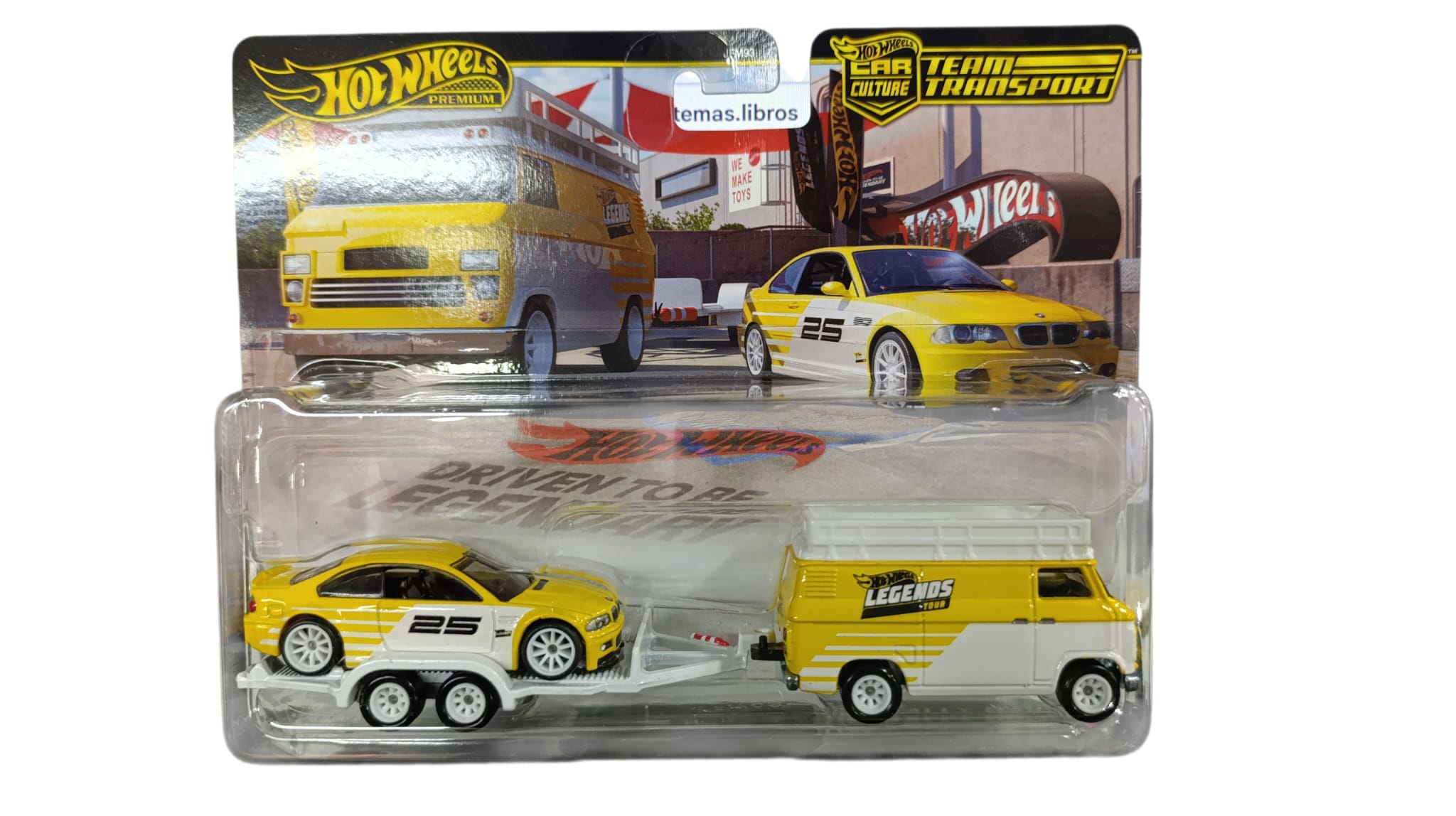 HOTWHEELS PREMIUM TEAM TRANSPORT BMW M3 HW RALLY HAULER JFM93