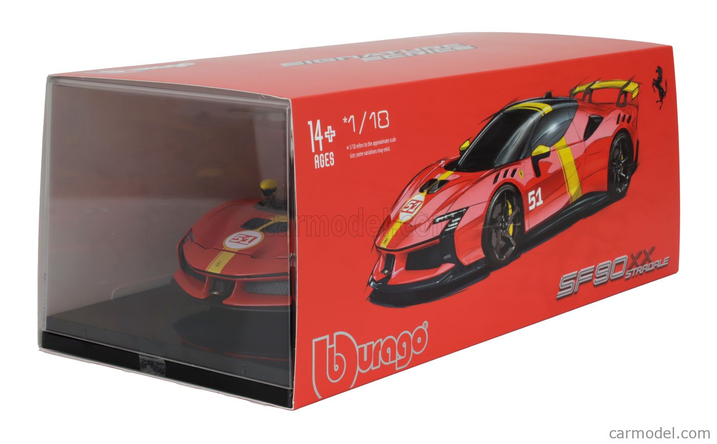 BURAGO 1/18 FERRARI SF90 XX STRADALE LIMITED EDITION