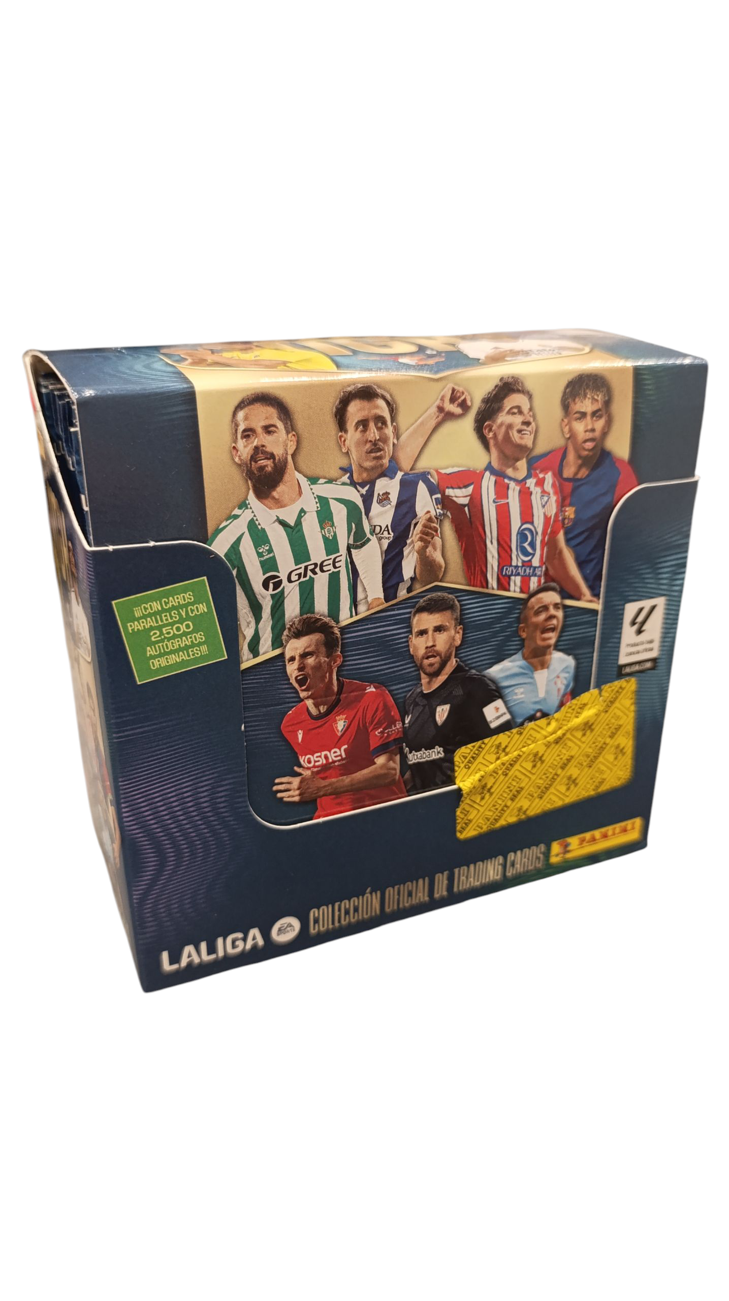 CAJA 50 SOBRES MEGACRAKS 2025-2026 DE PANINI