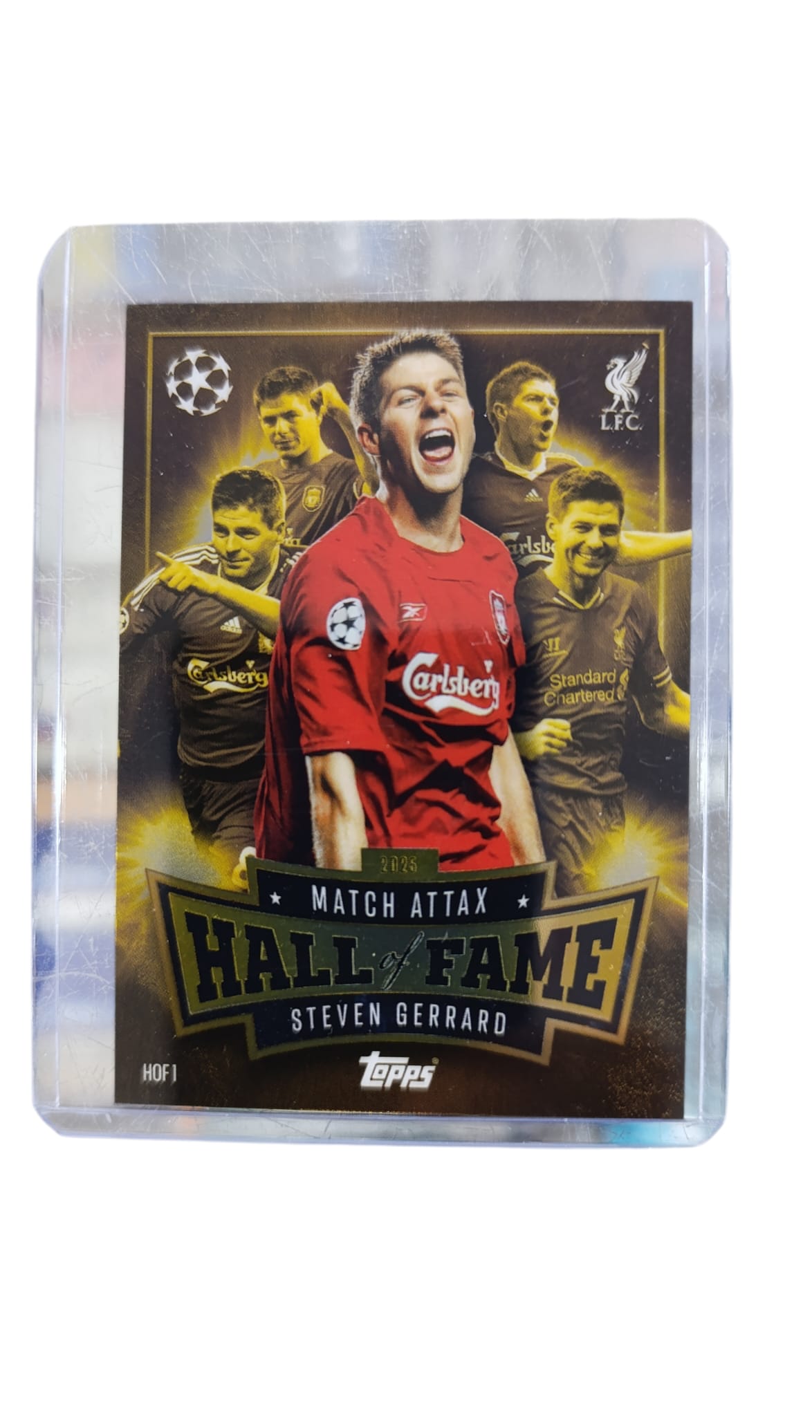 MATCH ATTAX SEASON 2025-26 HALL OF FAME STEVEN GERRARD