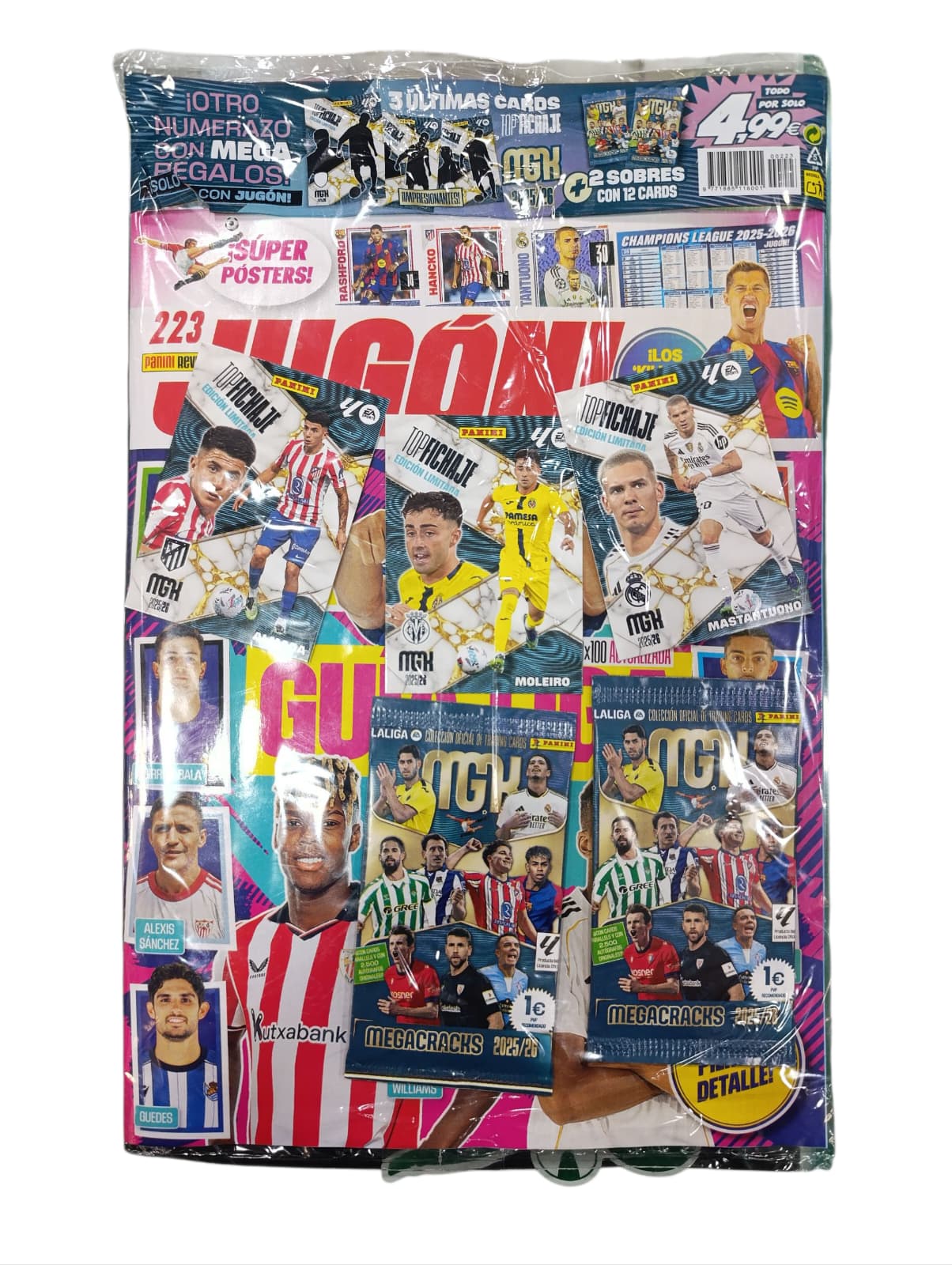 REVISTA JUGÓN 223 DE PANINI