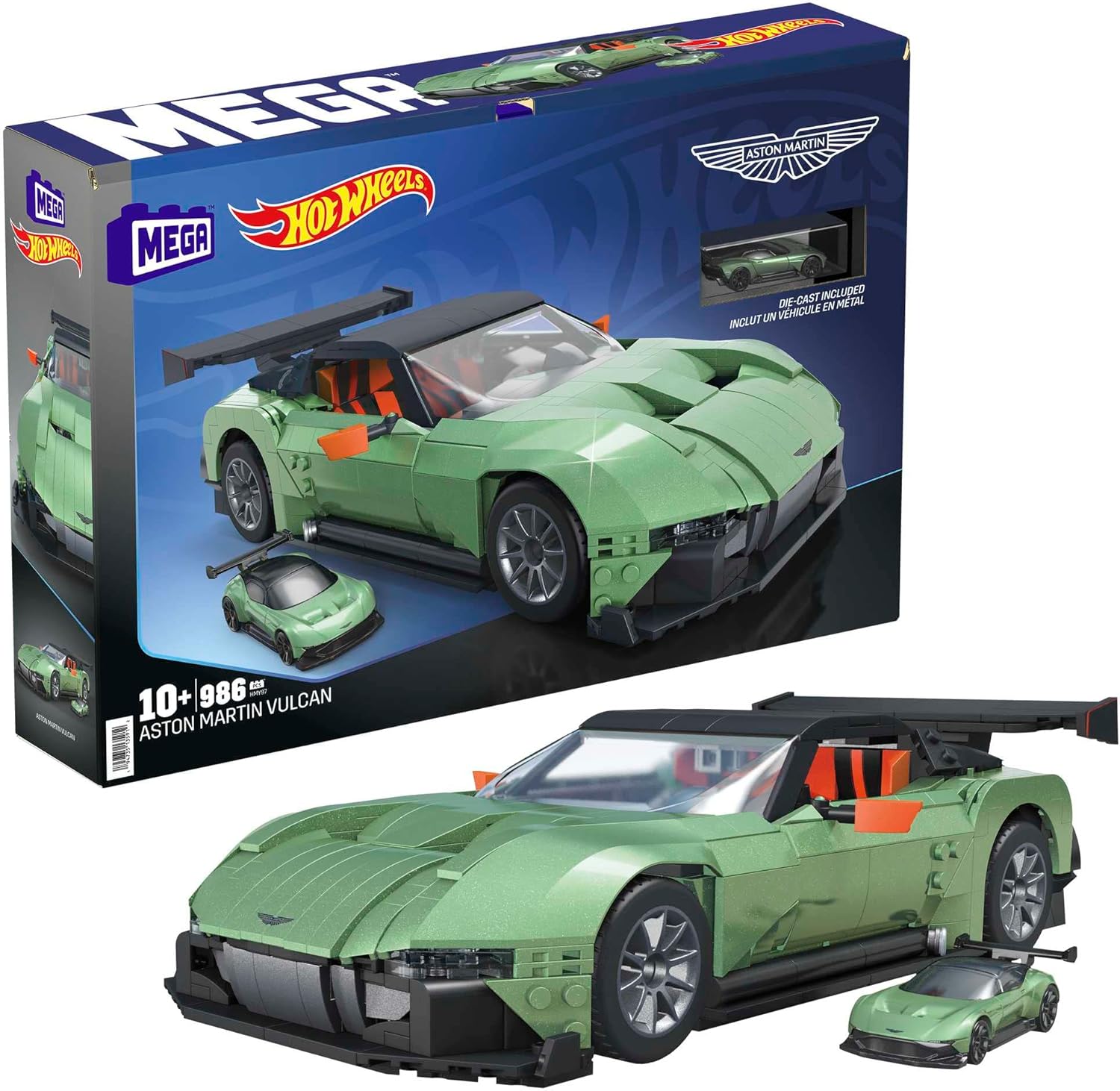  HOT WHEELS Mega Construx Hot Wheels Coleccionistas Aston Martin Vulcan HMY97