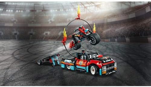 LEGO 42106 Technic Espectáculo Acrobático: Camión y Moto