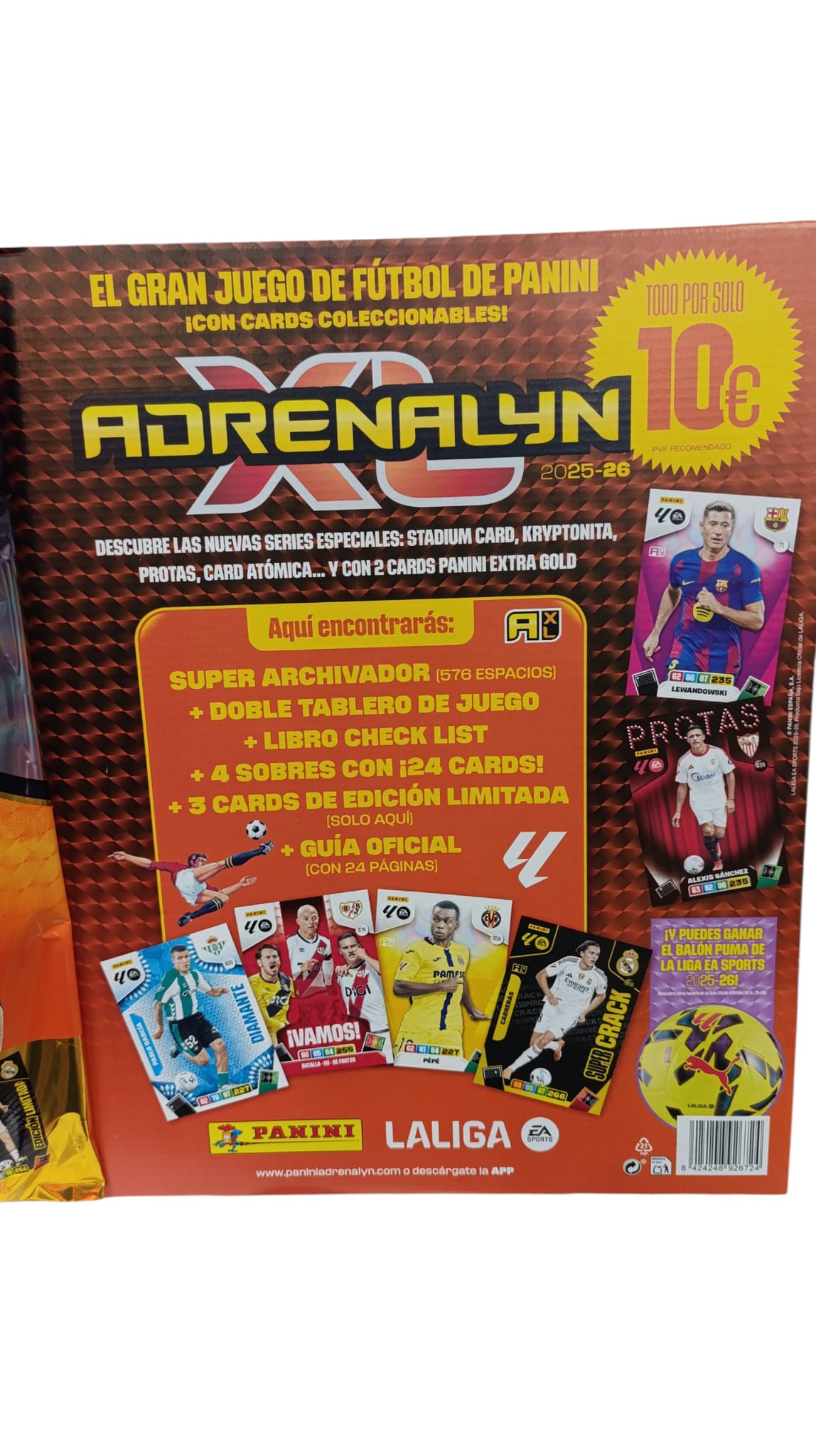 MEGAPACK LANZAMIENTO ADRENALYN XL 2025-2026 DE PANINI