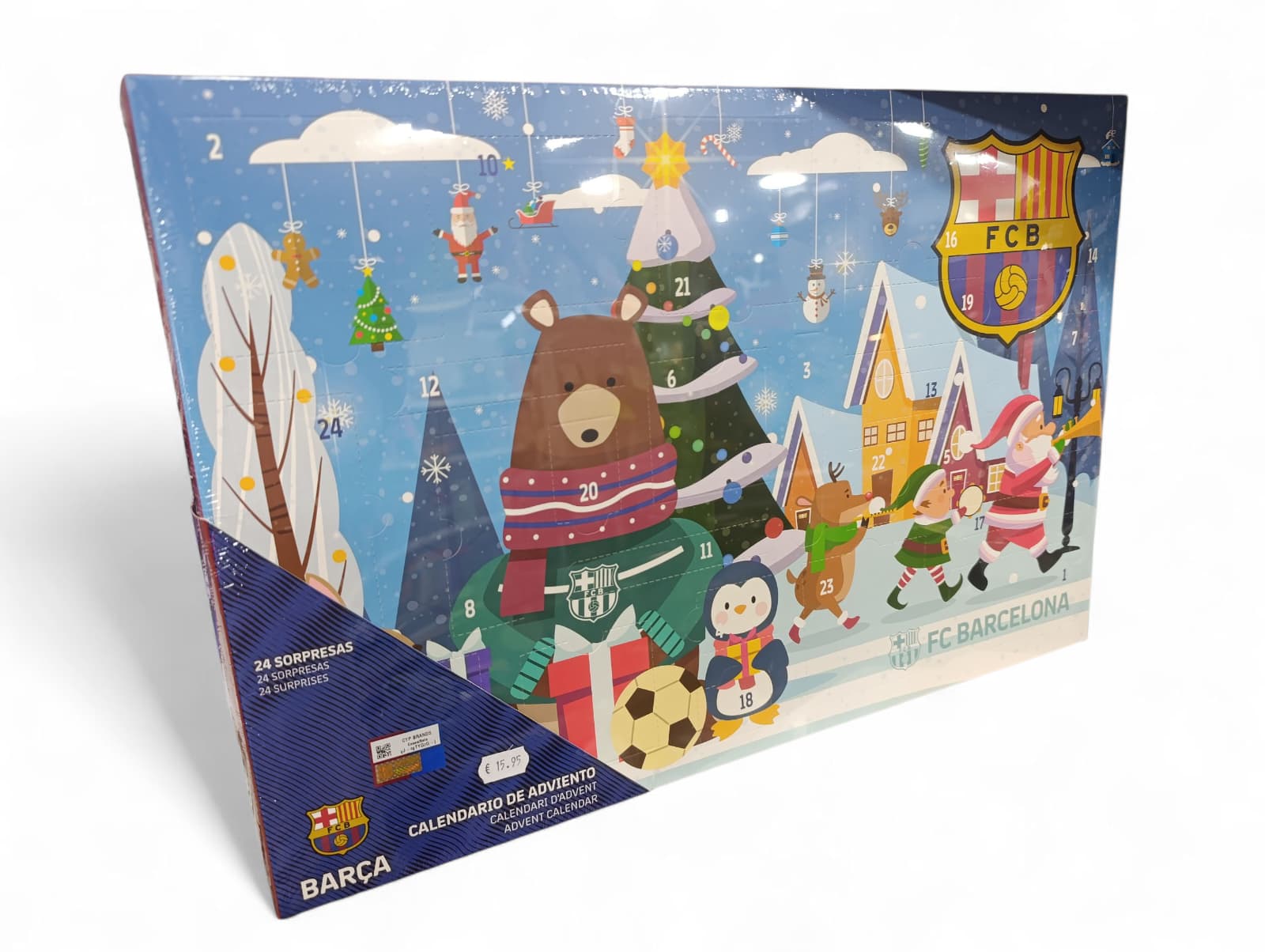 CALENDARIO DE ADVIENTO FC BARCELONA