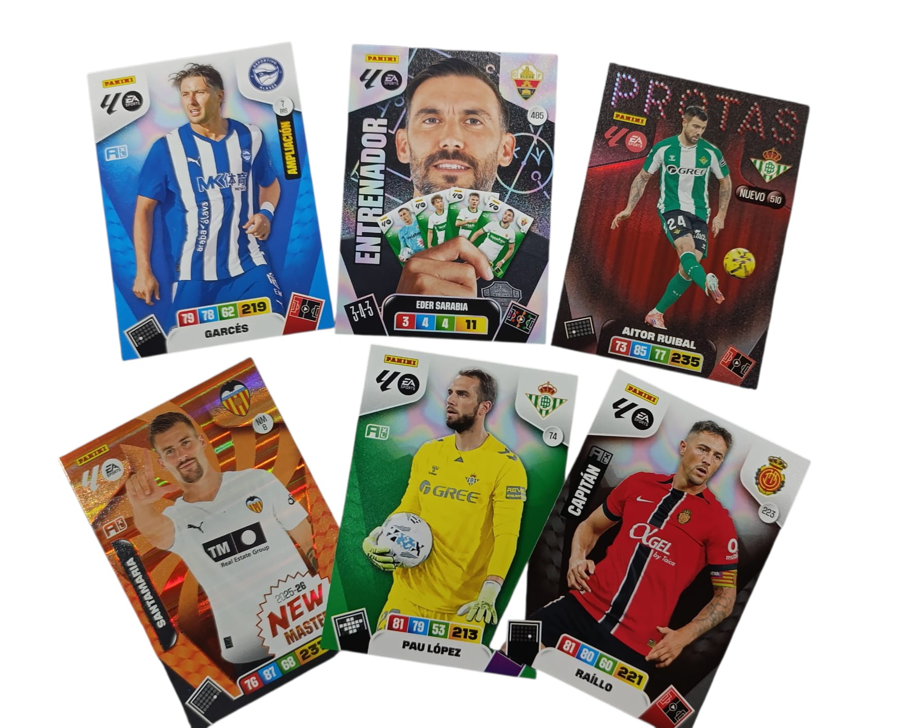 Caja 50 sobres ACTUALIZACIÓN ADRENALYN XL 2025-2026 de PANINI