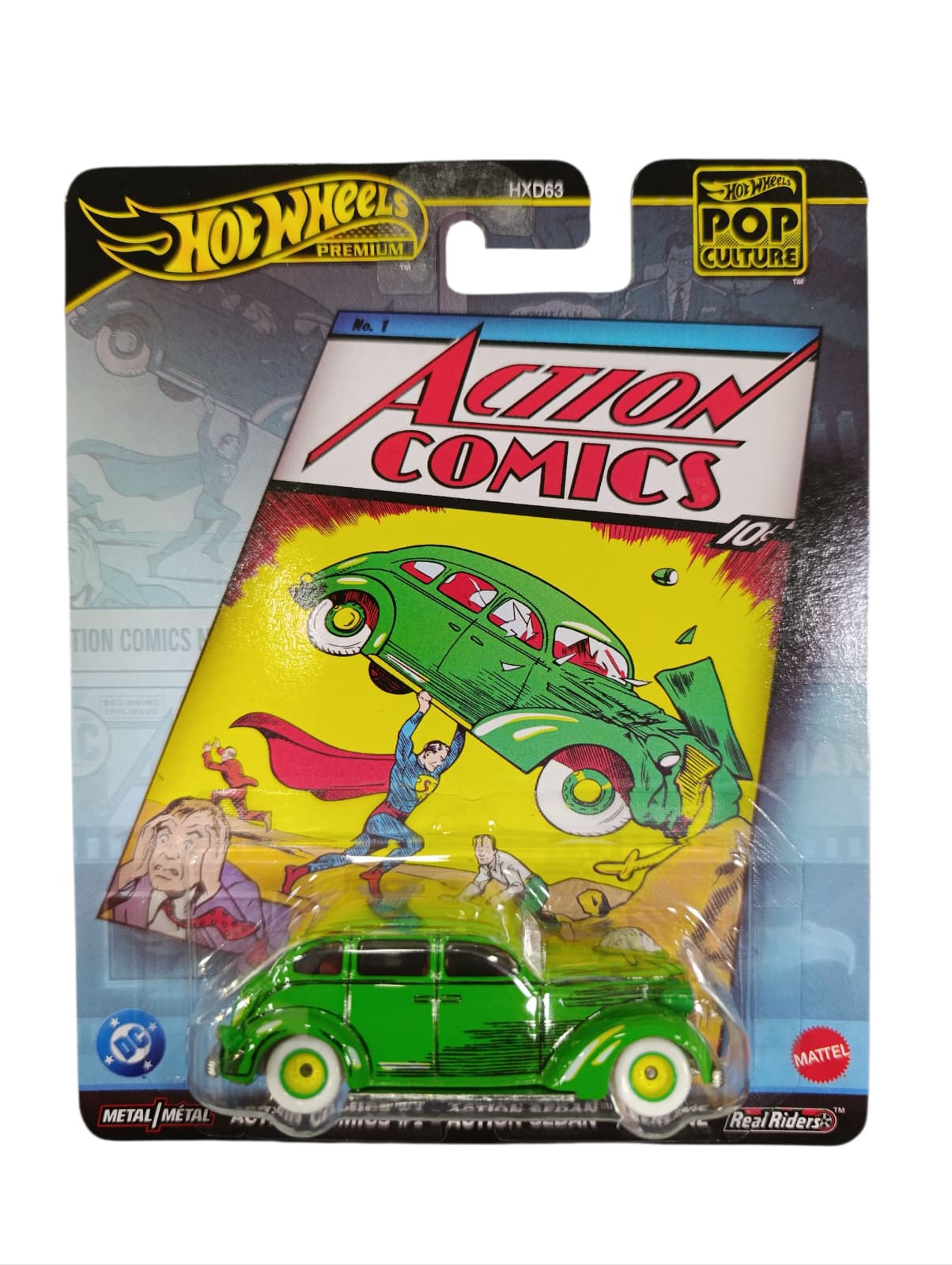HOTWHEELS PREMIUM POP CULTURE ACTION SEDAN BERLINE HVJ50