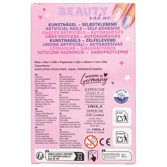 TOPModel uñas postizas BEAUTY and ME 13816A