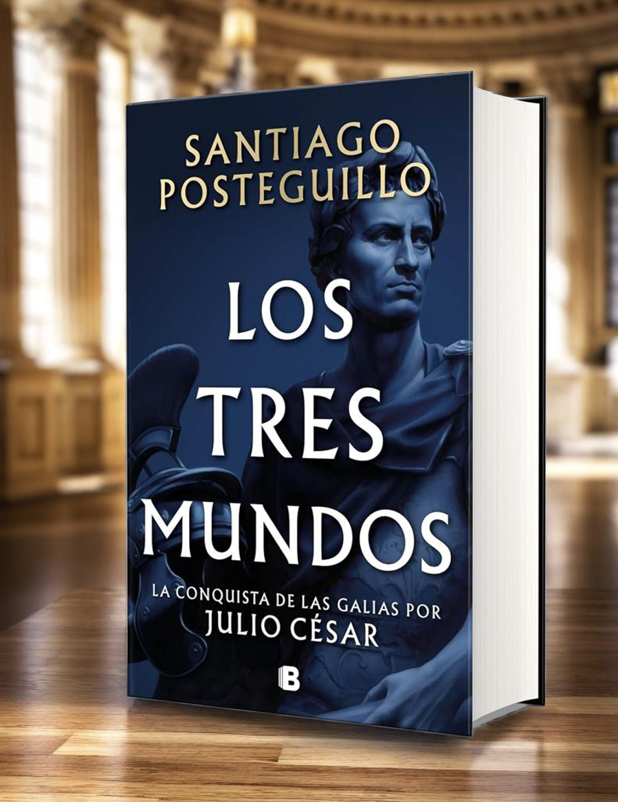 Los tres mundos (Serie Julio César 3) de SANTIAGO POSTEGUILLO
