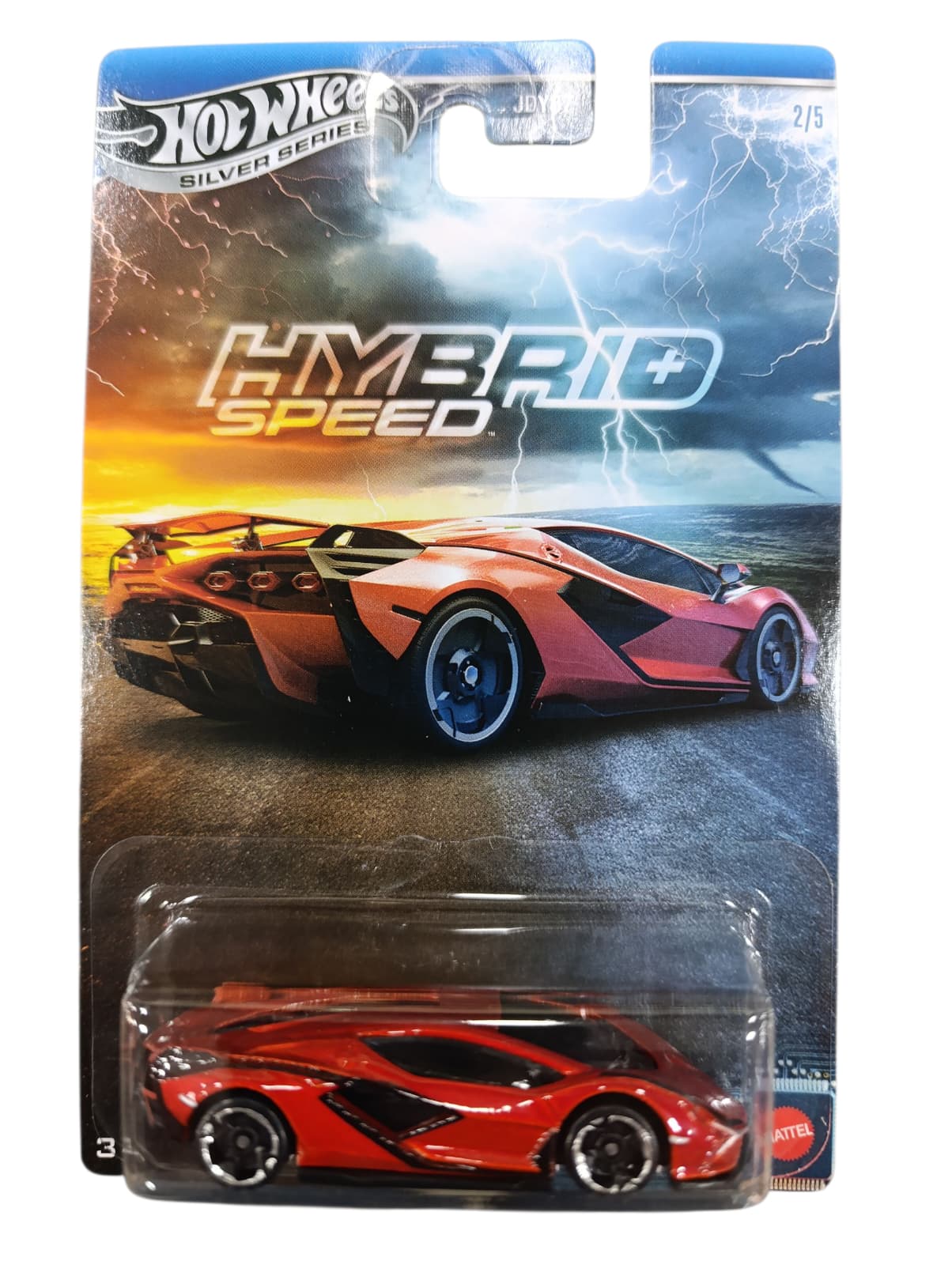 HOTWHEELS SILVER SERIES HYBRID SPEED LAMBORGHINI SIAN FKP 37 JCB77