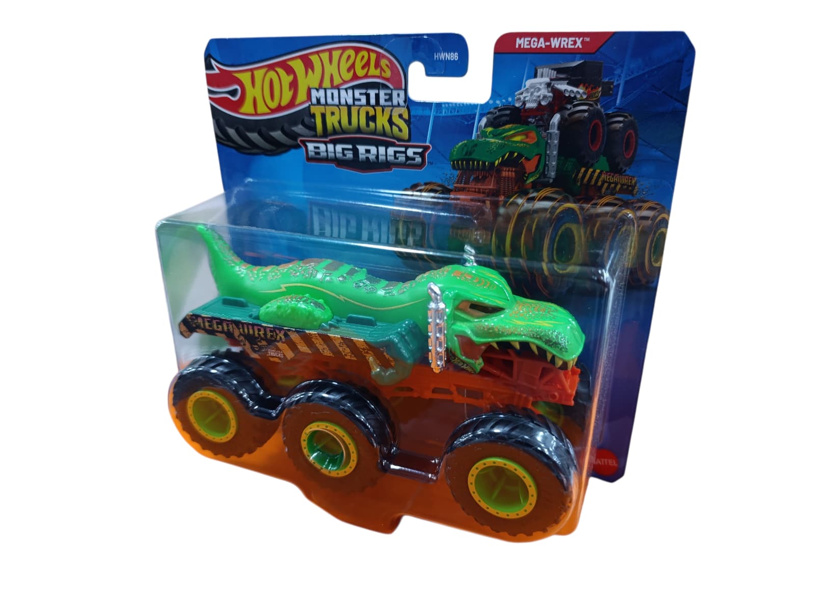 HOTWHEELS MONSTER TRUCKS BIG RIGS MEGA-WREX JCH44