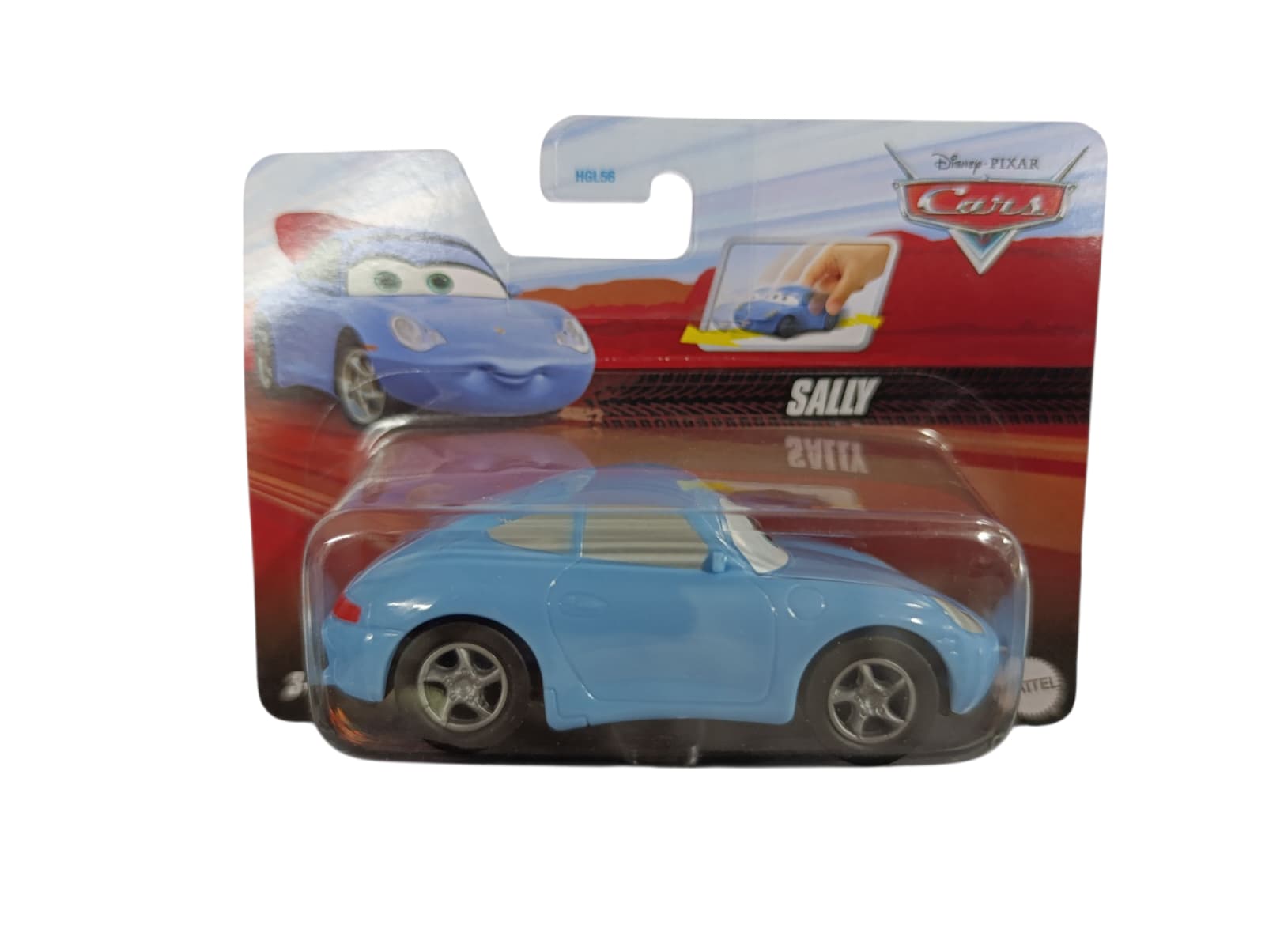 COCHE PLASTICO CON RETROCESO DISNEY CARS SALLY HGL56