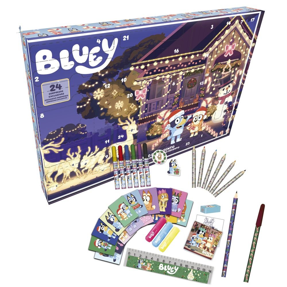 CALENDARIO DE ADVIENTO BLUEY