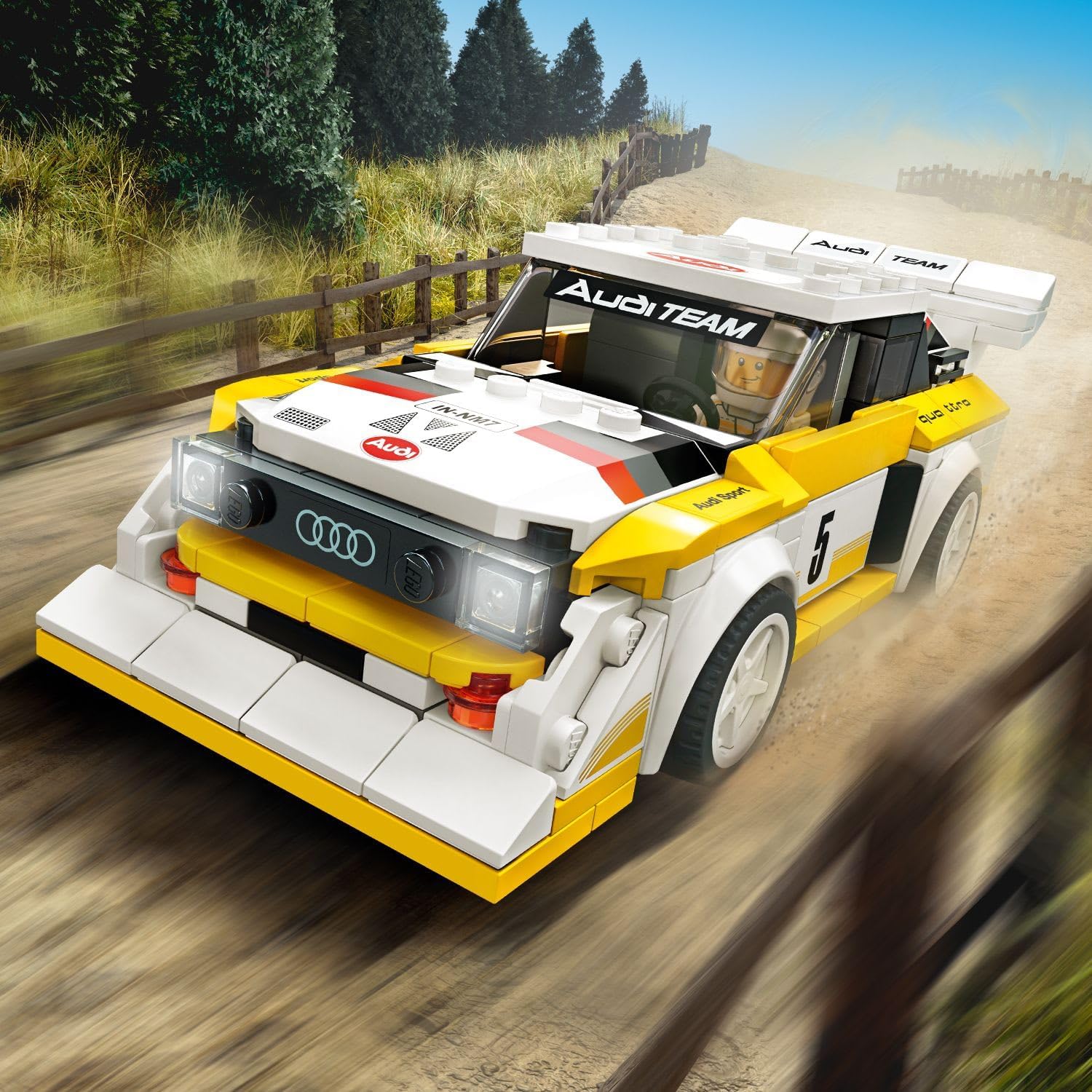 LEGO 76897 Speed Champions 1985 Audi Sport Quattro S1