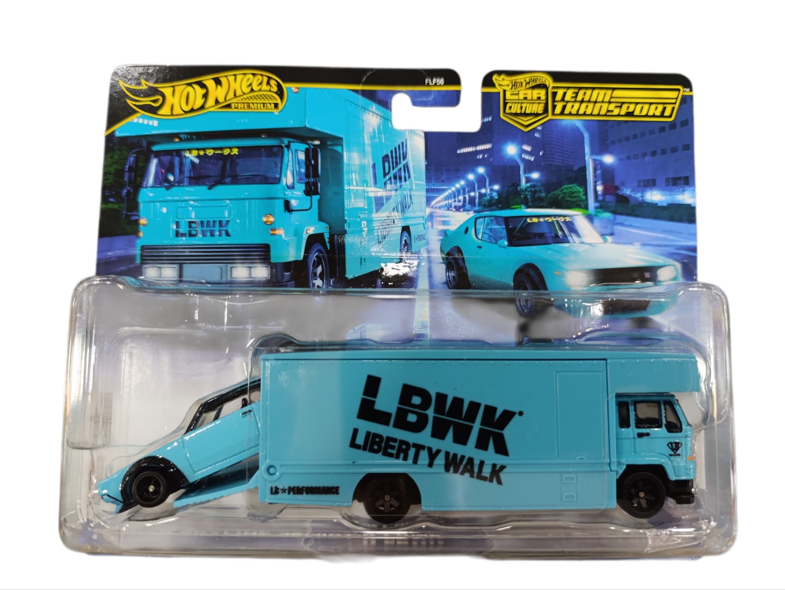 HOTWHEELS PREMIUM CAR CULTURE TEAM TRANSPORTNISSAN SKYLINE 2000GT-R HRV45