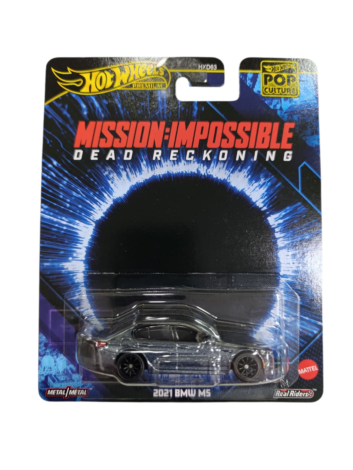 HOTWHEELS PREMIUM POP CULTURE 2021 BMW M5 JBL58