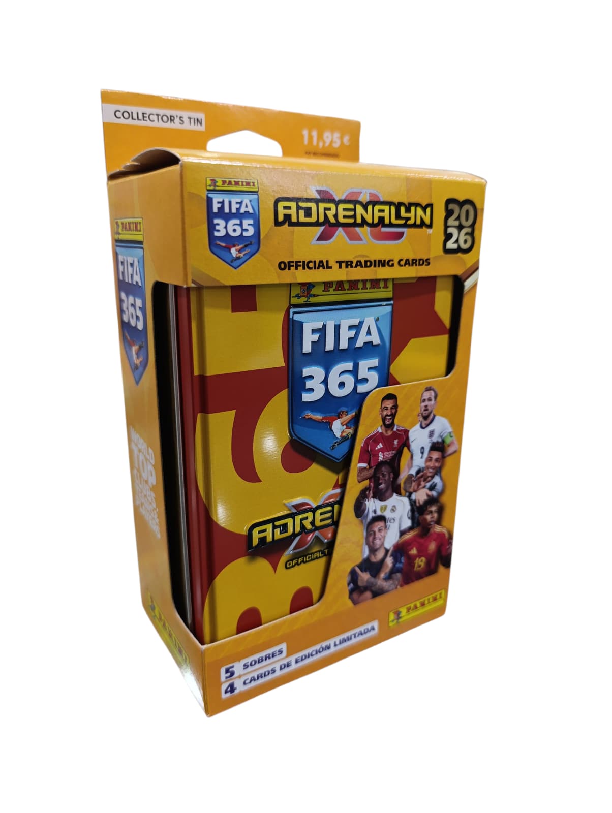COLLECTOR'S TIN ADRENALYN XL FIFA 365 2026 DE PANINI