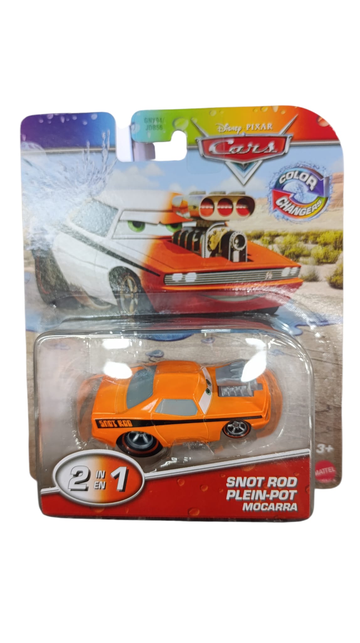 DISNEY CARS COLOR CHANGERS ASST GNY94/JDB56 SNOT ROD JHG29