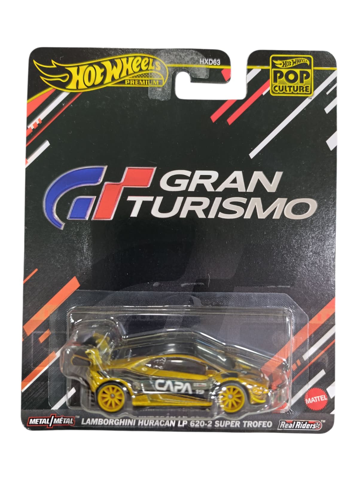 HOTWHEELS PREMIUM POP CULTURE LAMBORGHINI HURACAN LP 620-2 SUPER TROFEO JBL75