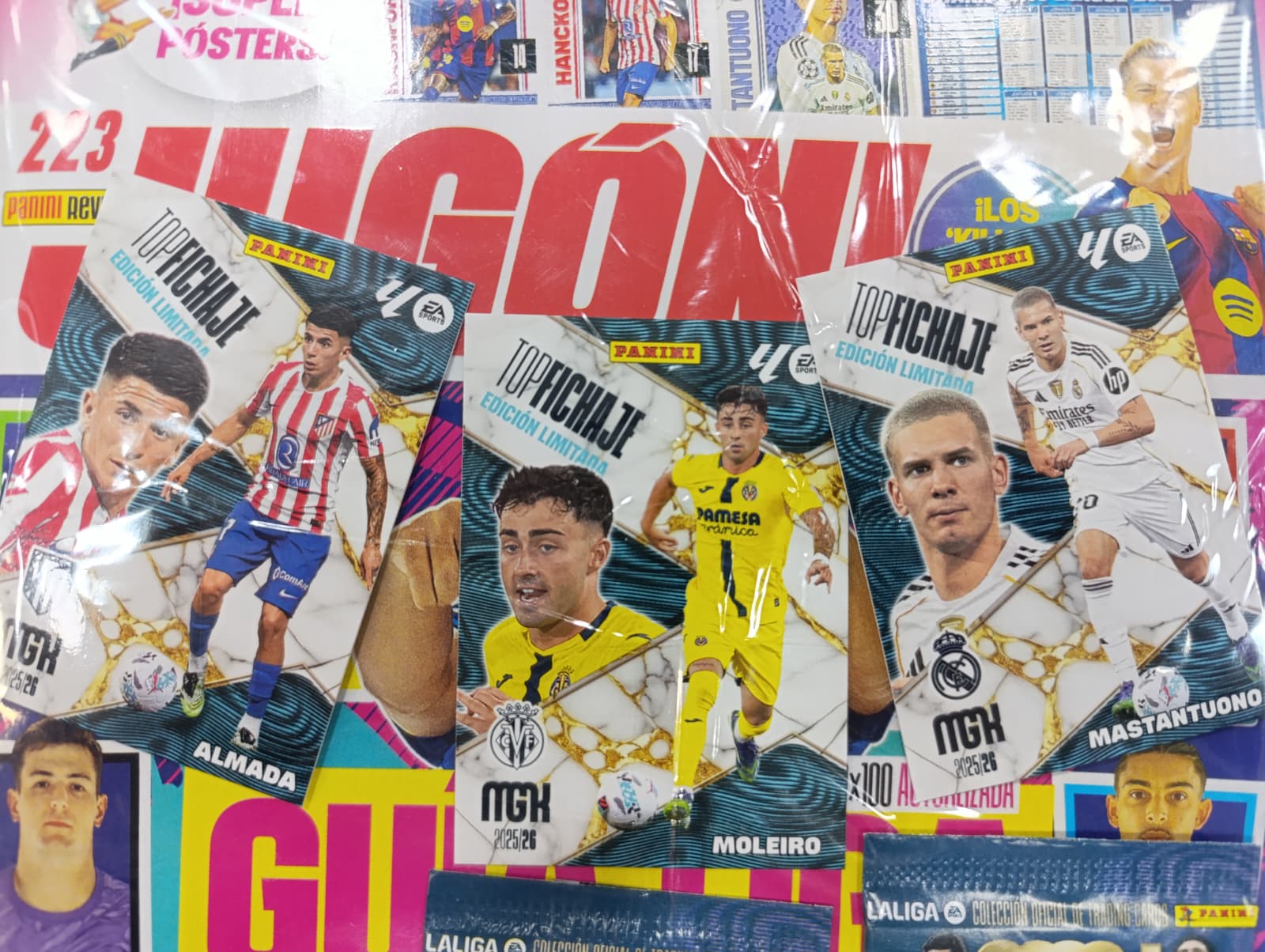 REVISTA JUGÓN 223 DE PANINI