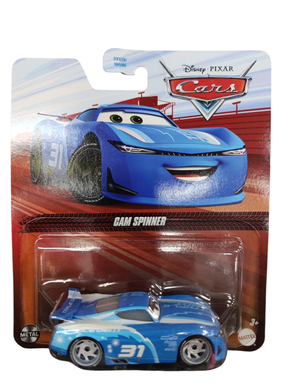 coche metal Disney Pixar CARS 1:55 CAM SPINNER FLM35