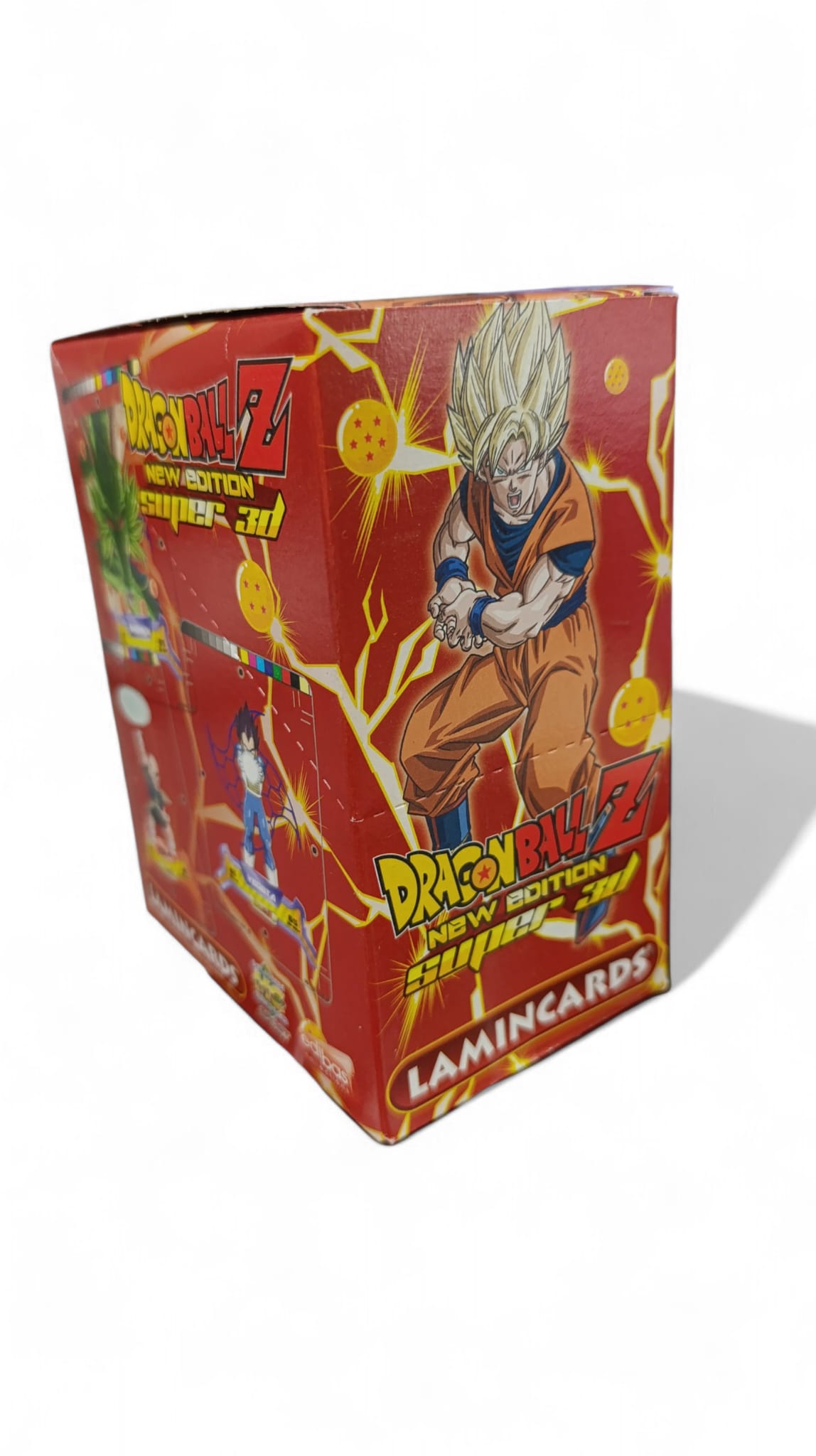 CAJA 30 SOBRES LAMINCARDS DRAGONBALL Z New Edition SUPER 3D de EDIBAS