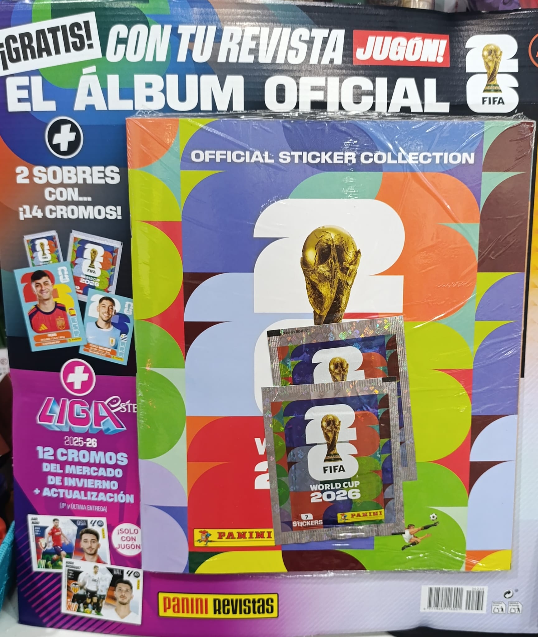 REVISTA JUGÓN 230 DE PANINI