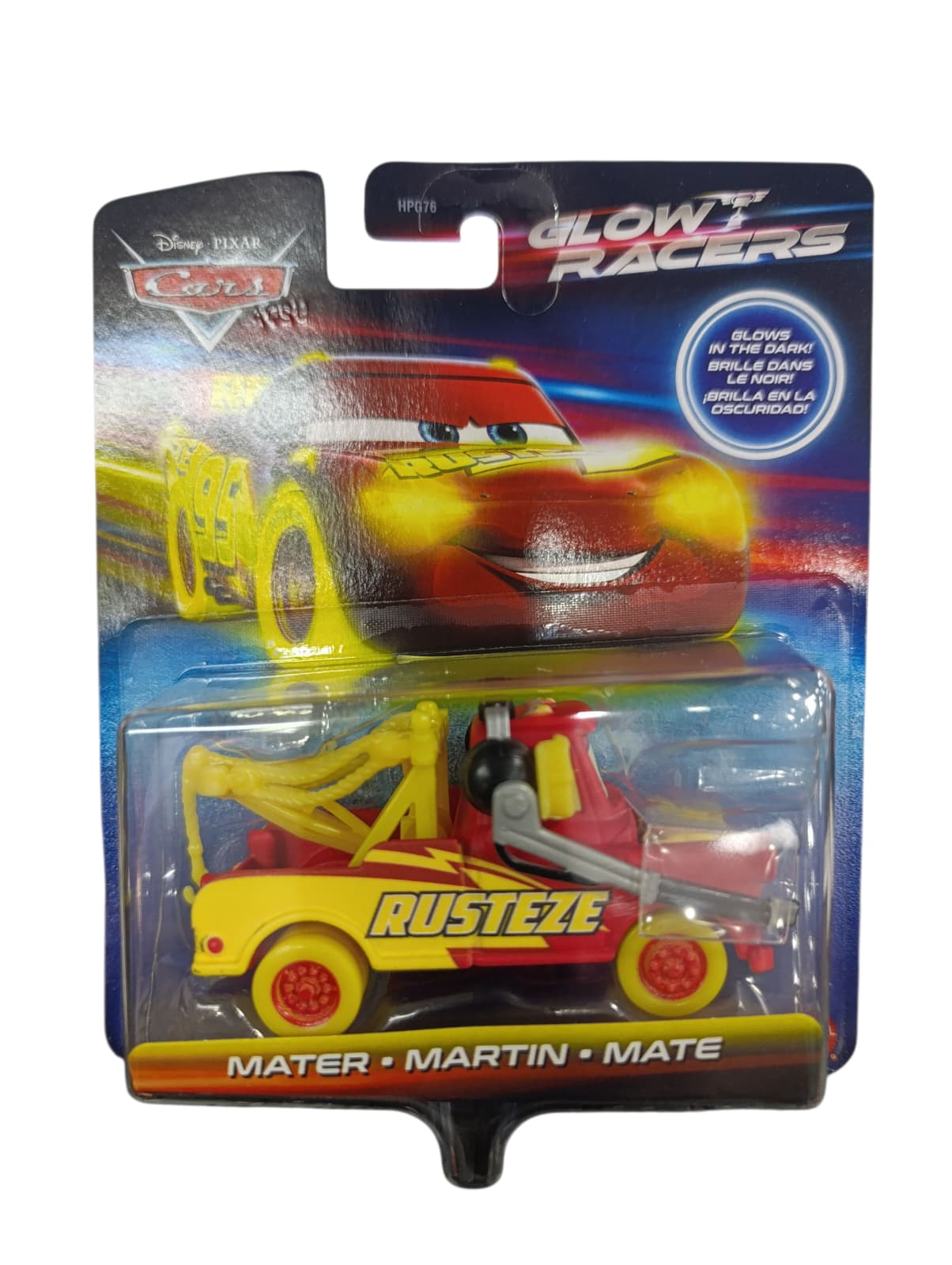 DISNEY PIXAR CARS GLOW RACERS MATE HPG78