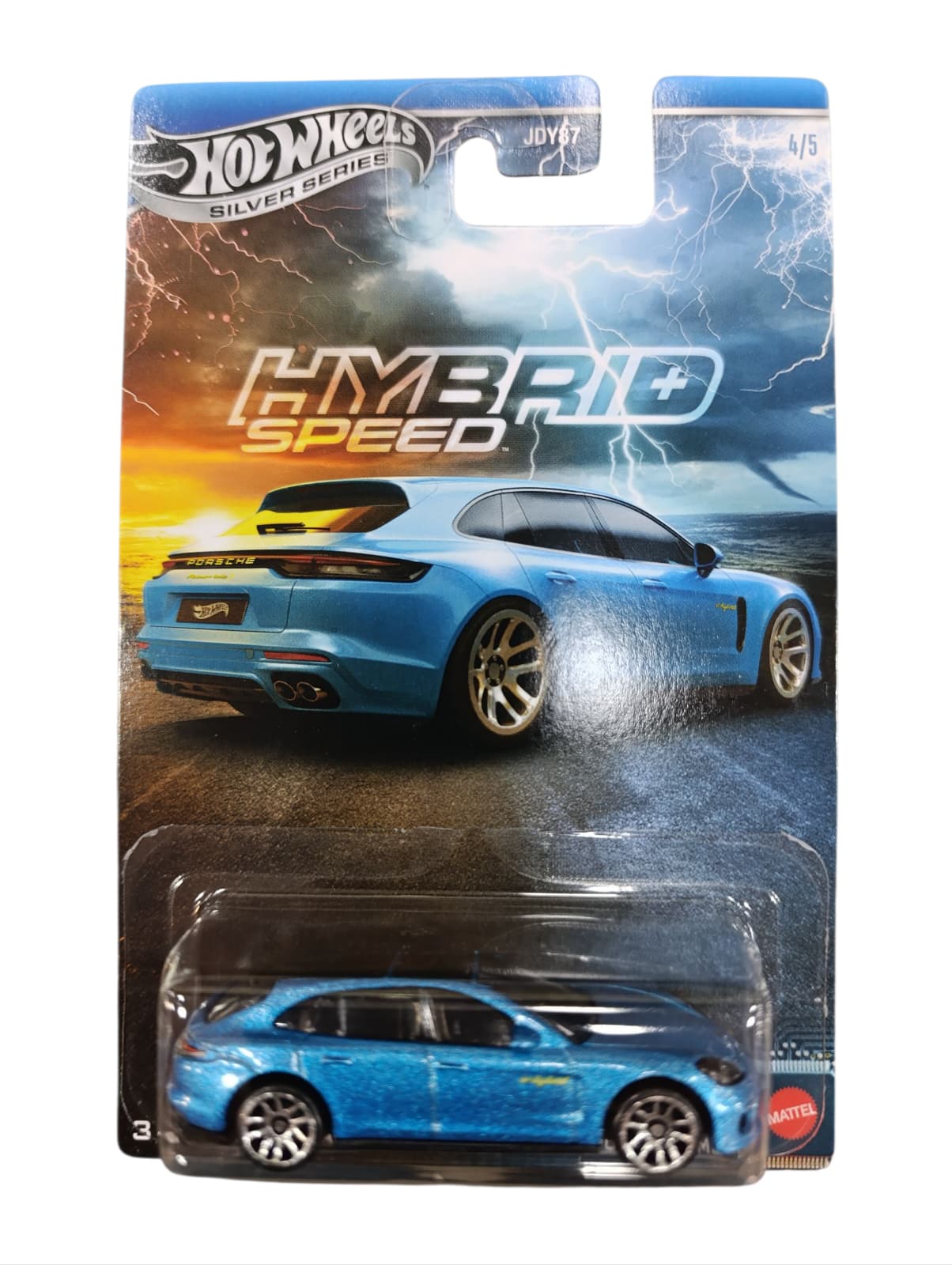 HOTWHEELS SILVER SERIES HYBRID SPEED PORSCHE PANAMERA TURBO S JCB79
