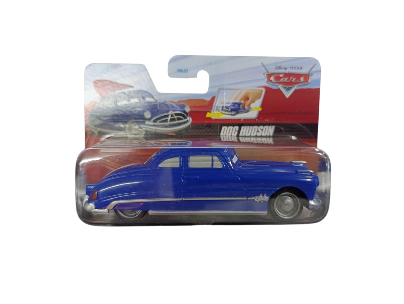 COCHE PLASTICO CON RETROCESO DISNEY CARS DOC HUDSON HGL53