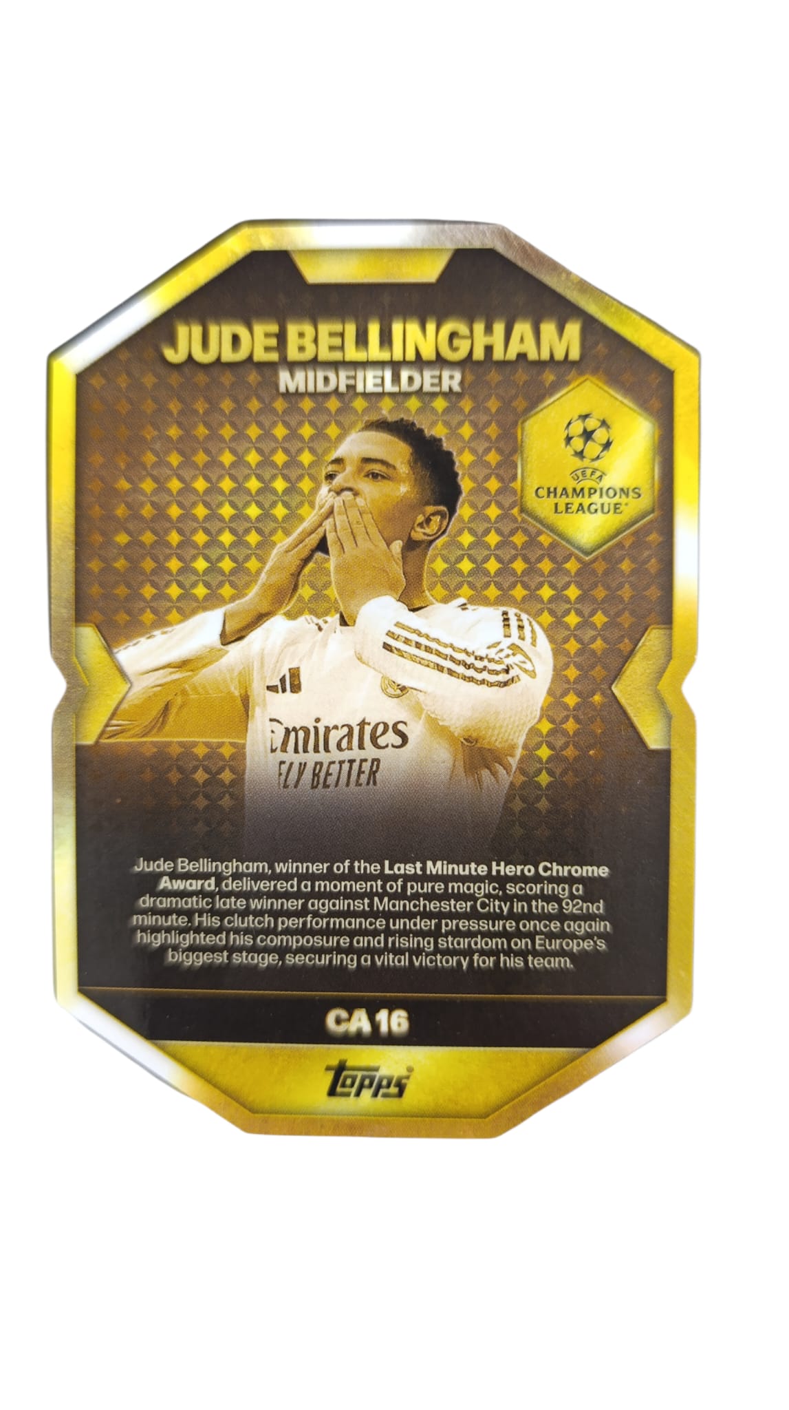MATCH ATTAX SEASON 2025/26 JUDE BELLINGHAM