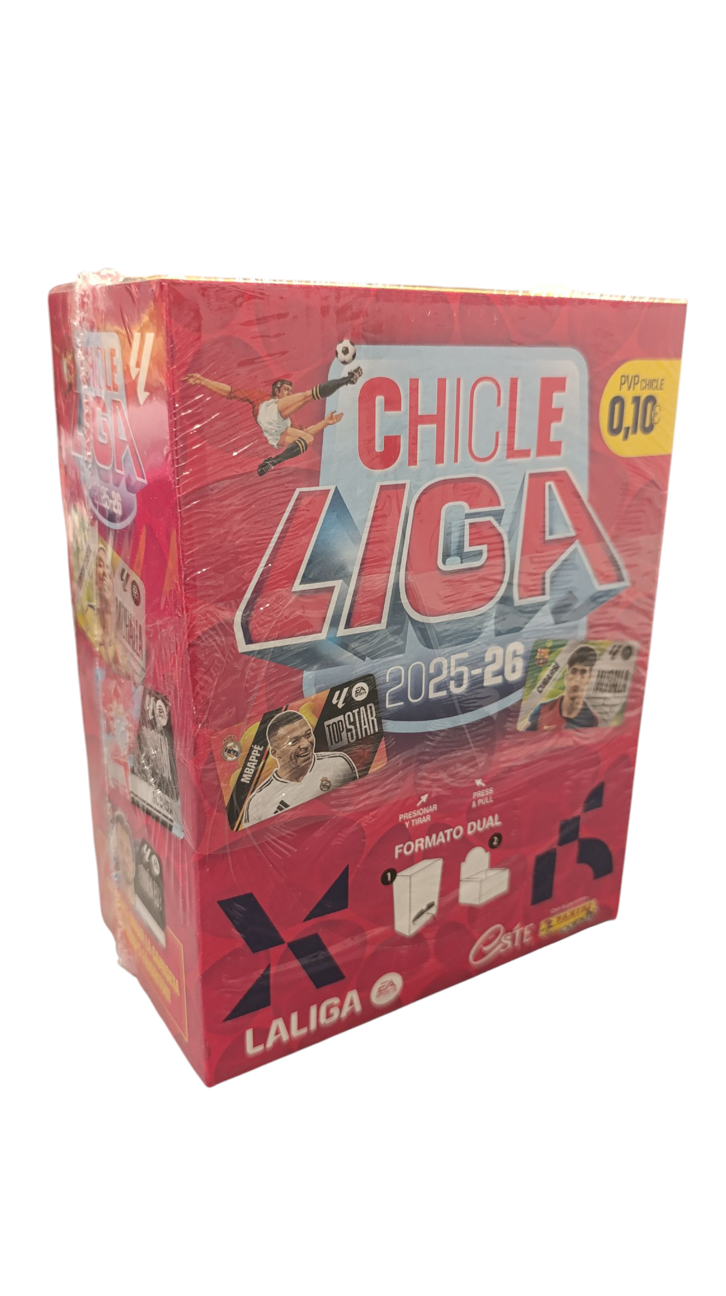 CAJA 150 UNIDADES CHICLES LALIGA 2025-2026 DE PANINI