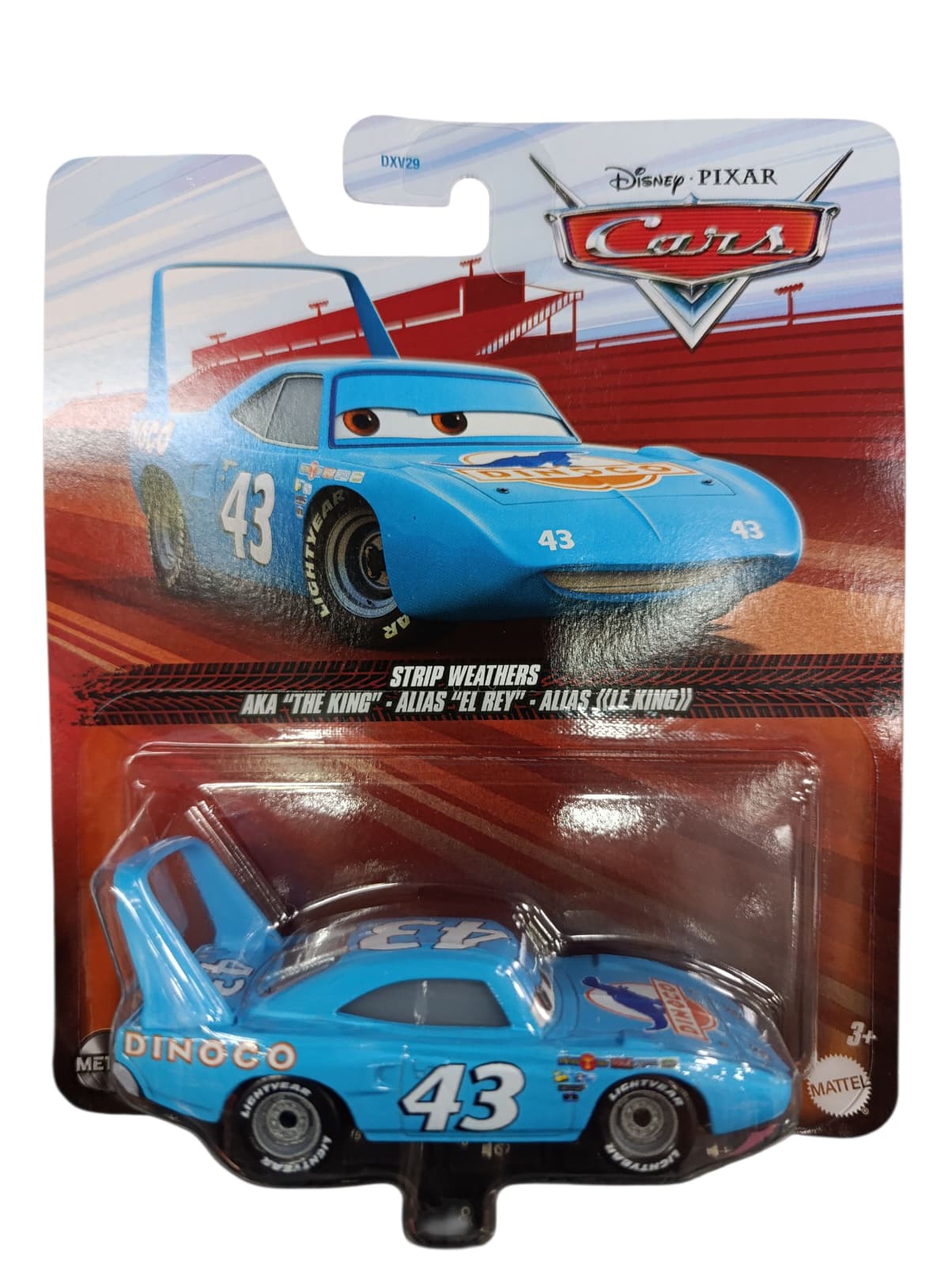 coche metal Disney Pixar CARS 1:55 STRIP WEATHERS FLM02