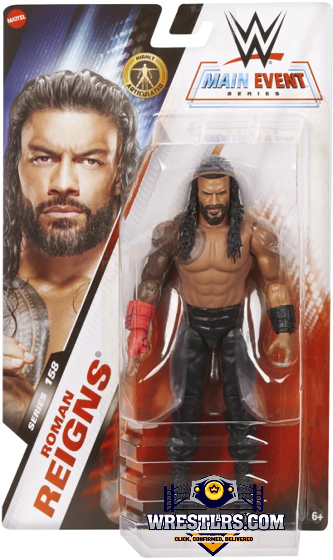 W MAIN EVENT SERIES DE MATTEL ROMAN REIGNS JGD40
