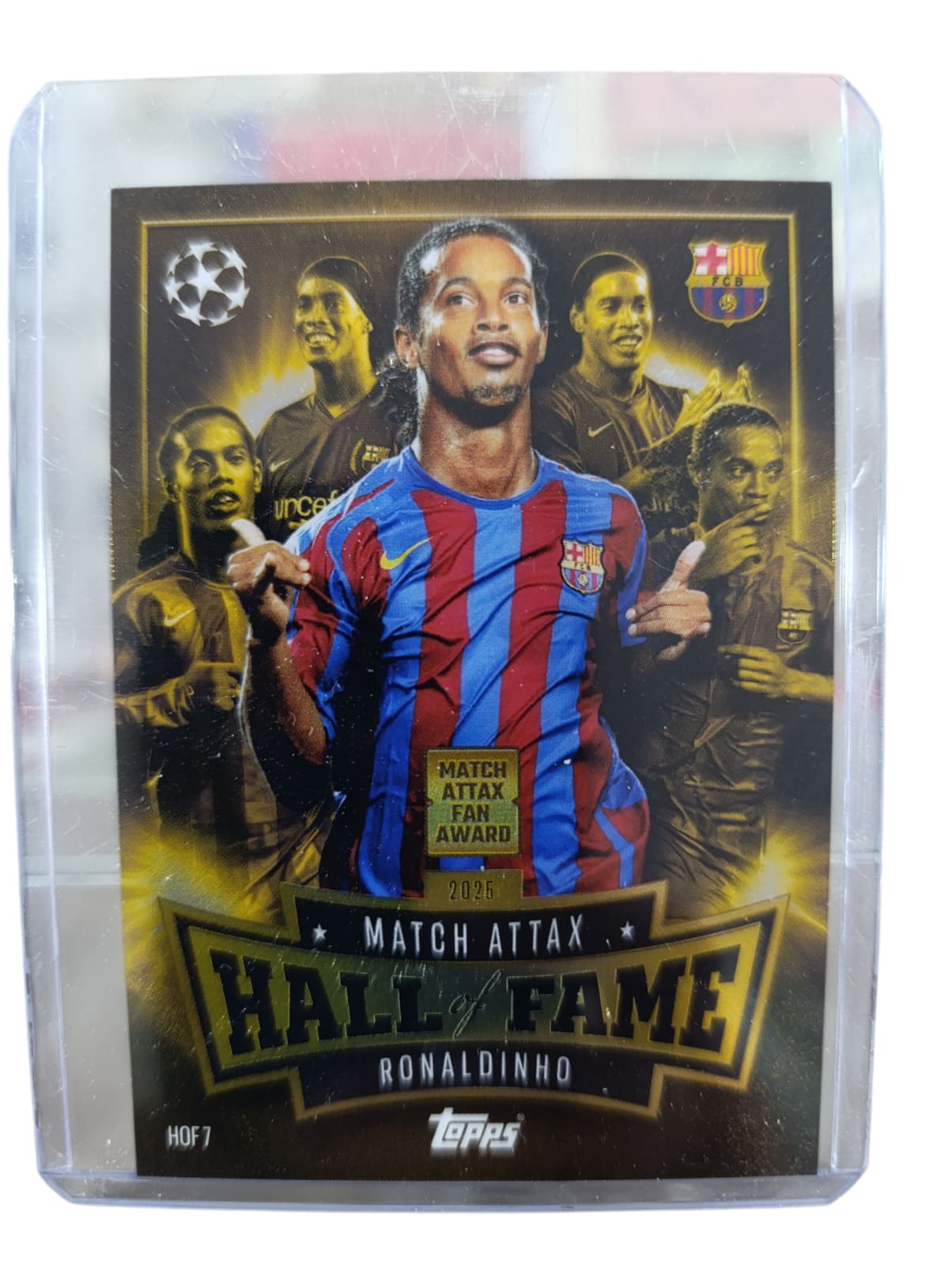 MATCH ATTAX SEASON 2025-26 HALL OF FAME RONALDINHO