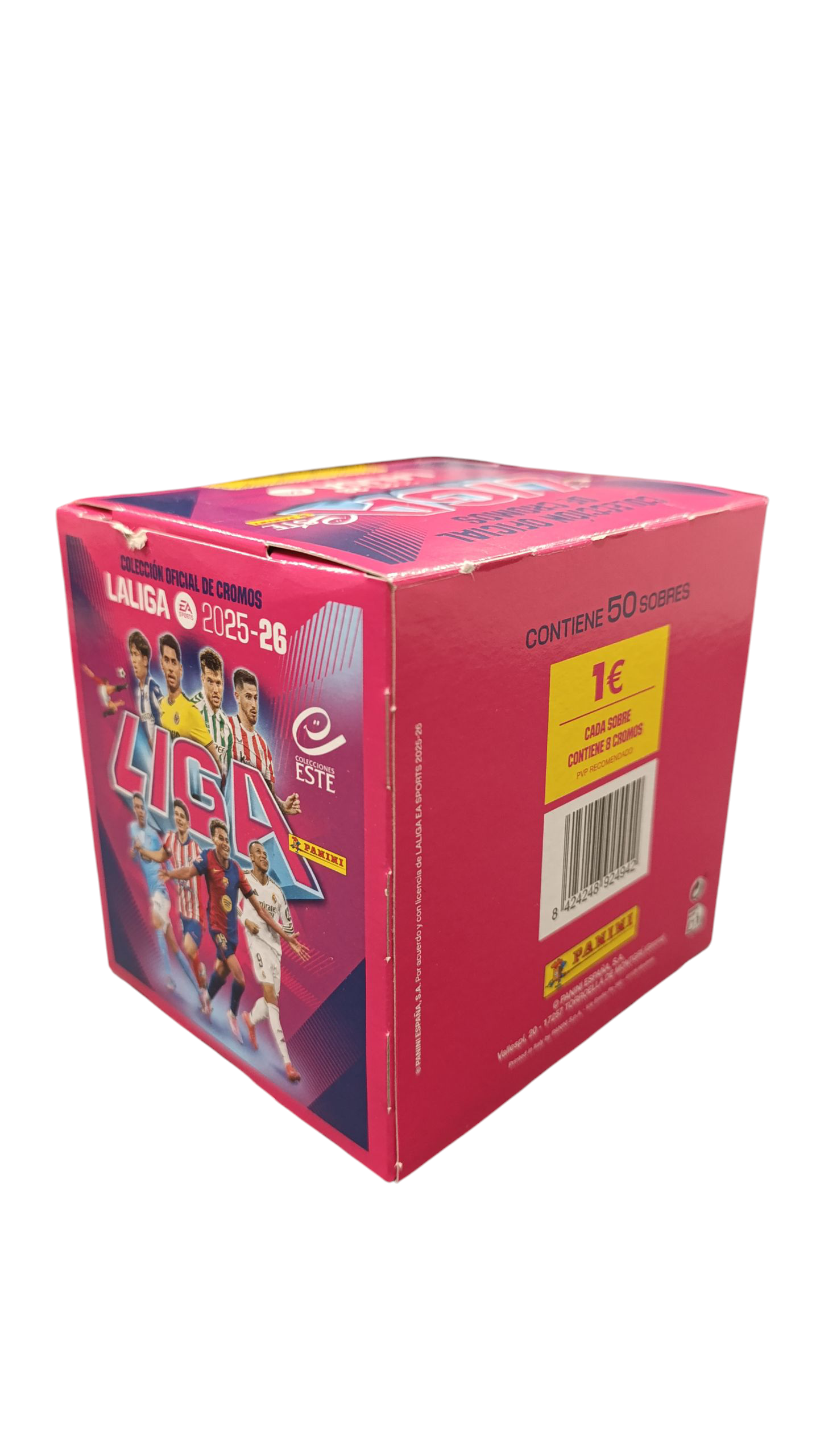 CAJA 50 SOBRES LALIGA ESTE 2025-2026 PANINI