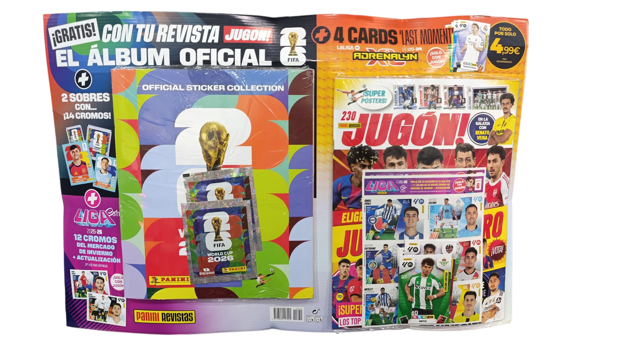 REVISTA JUGÓN 230 DE PANINI